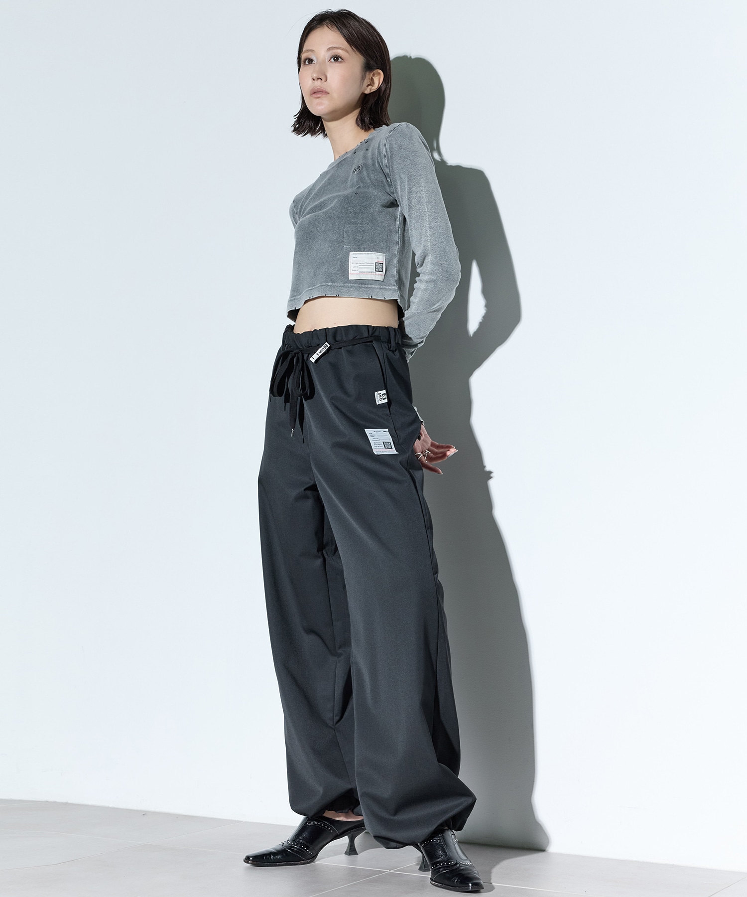 DRY WOOL TROUSERS Maison MIHARA YASUHIRO