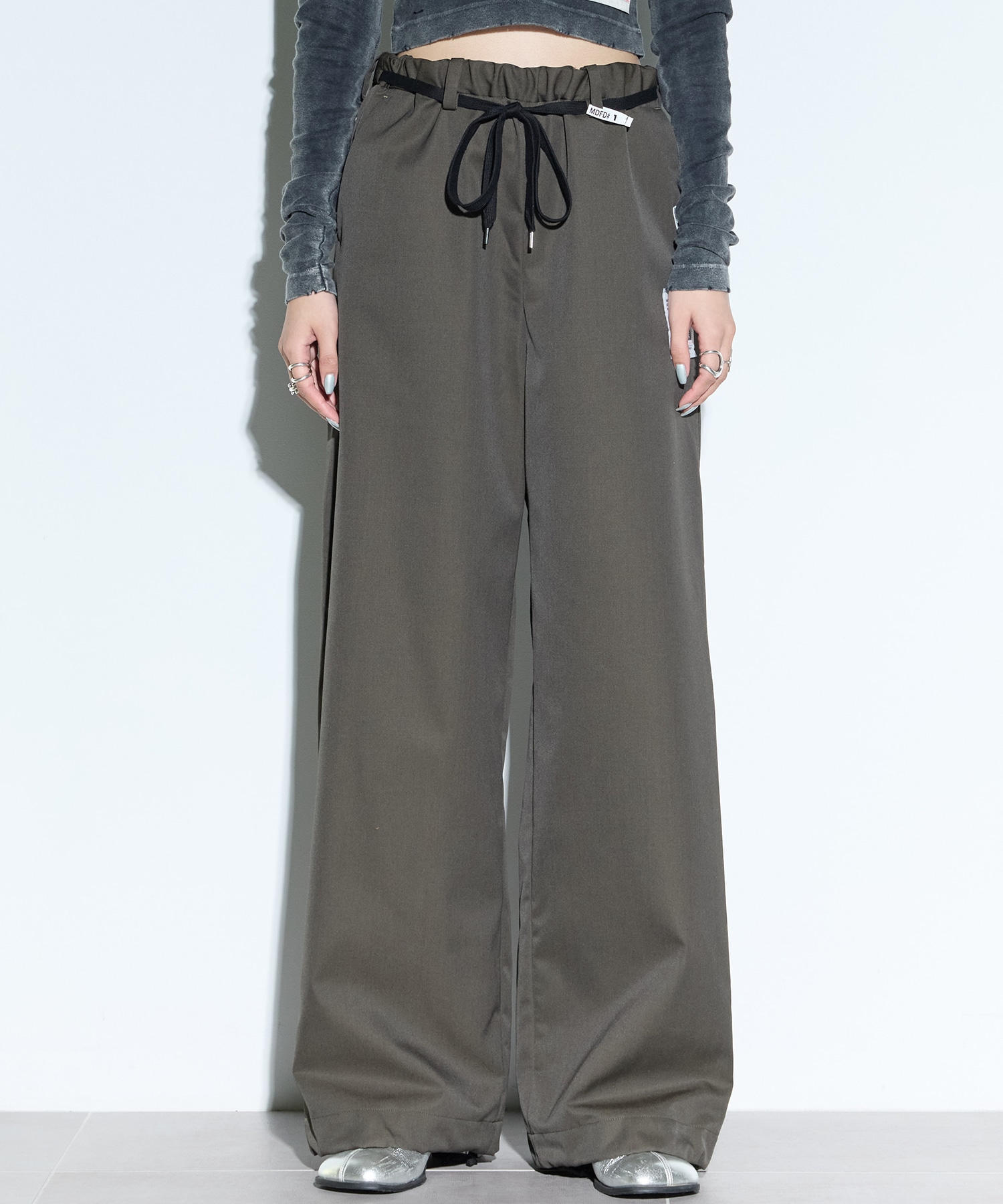 DRY WOOL TROUSERS Maison MIHARA YASUHIRO