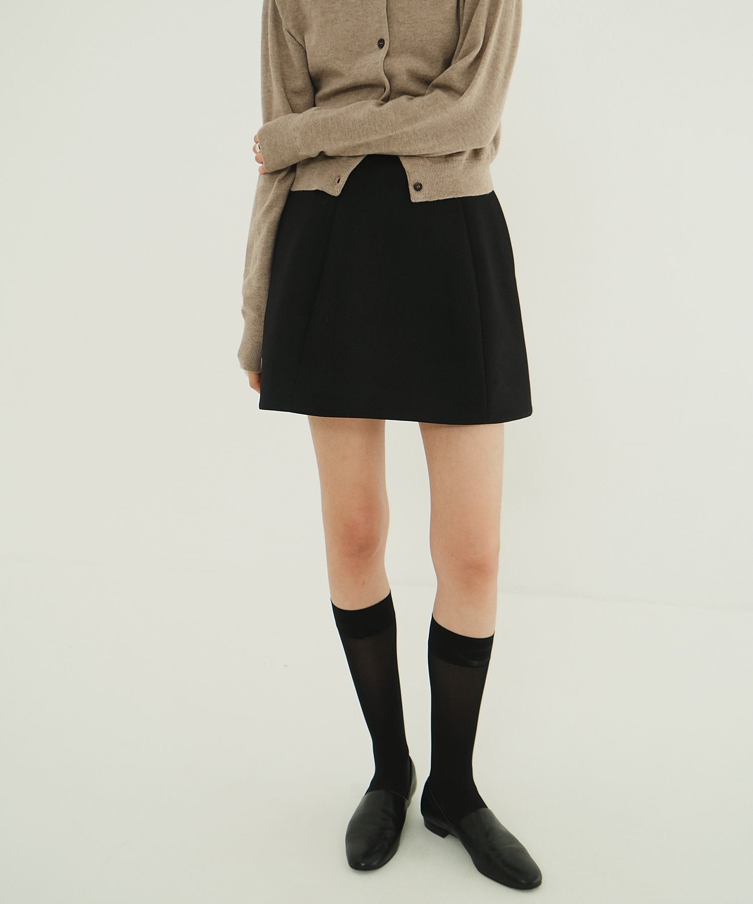 CONSTRUCTIVE MINI SKIRT CLANE