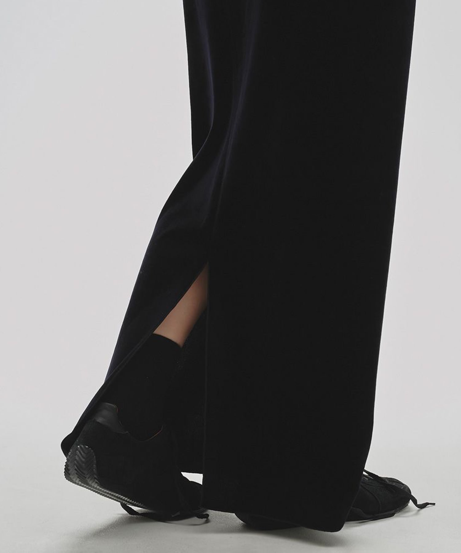 Pencil Velour Skirt TODAYFUL
