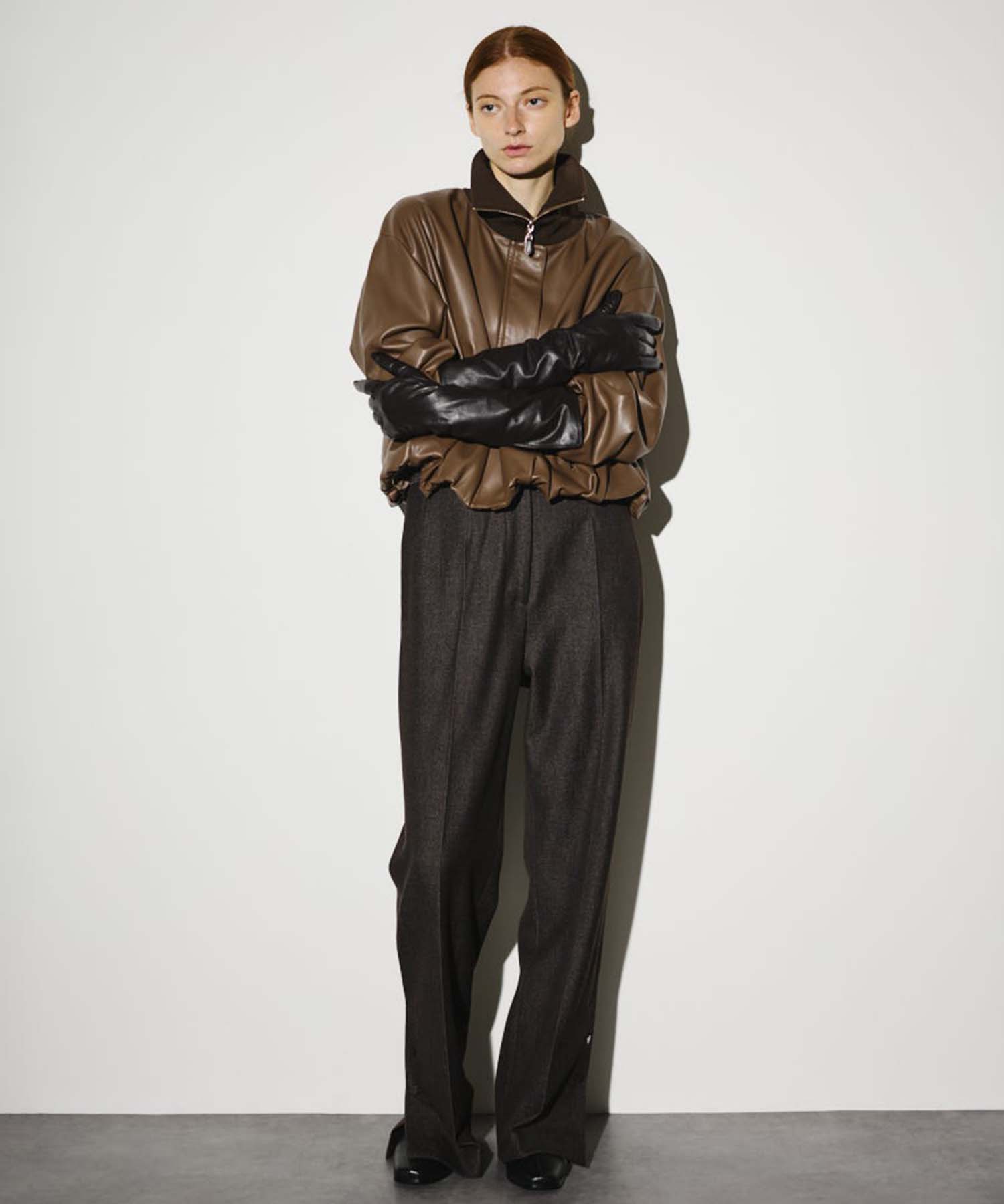 Synthetic leather short JK RIM.ARK