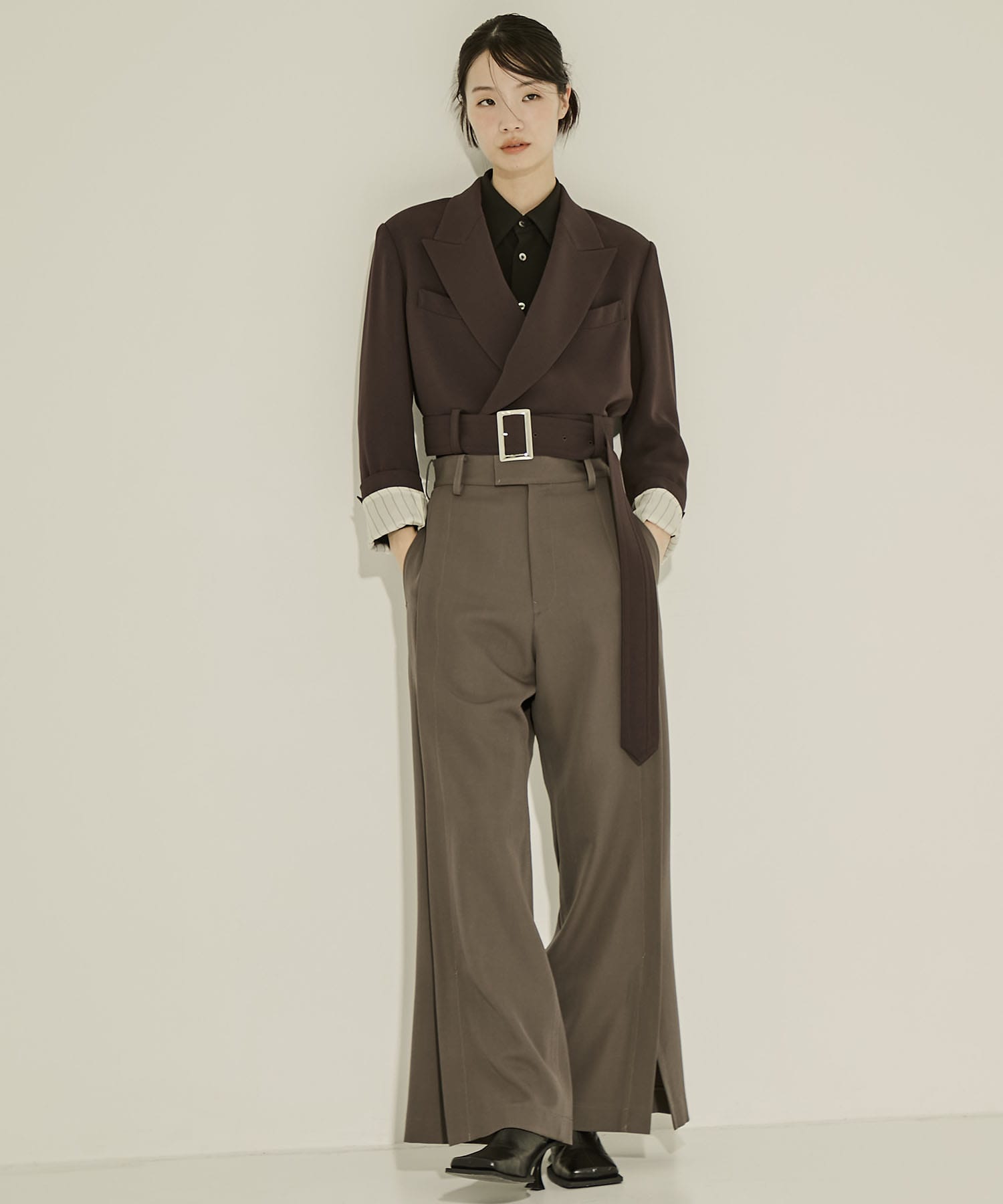 Cropped Belt JKT UJOH