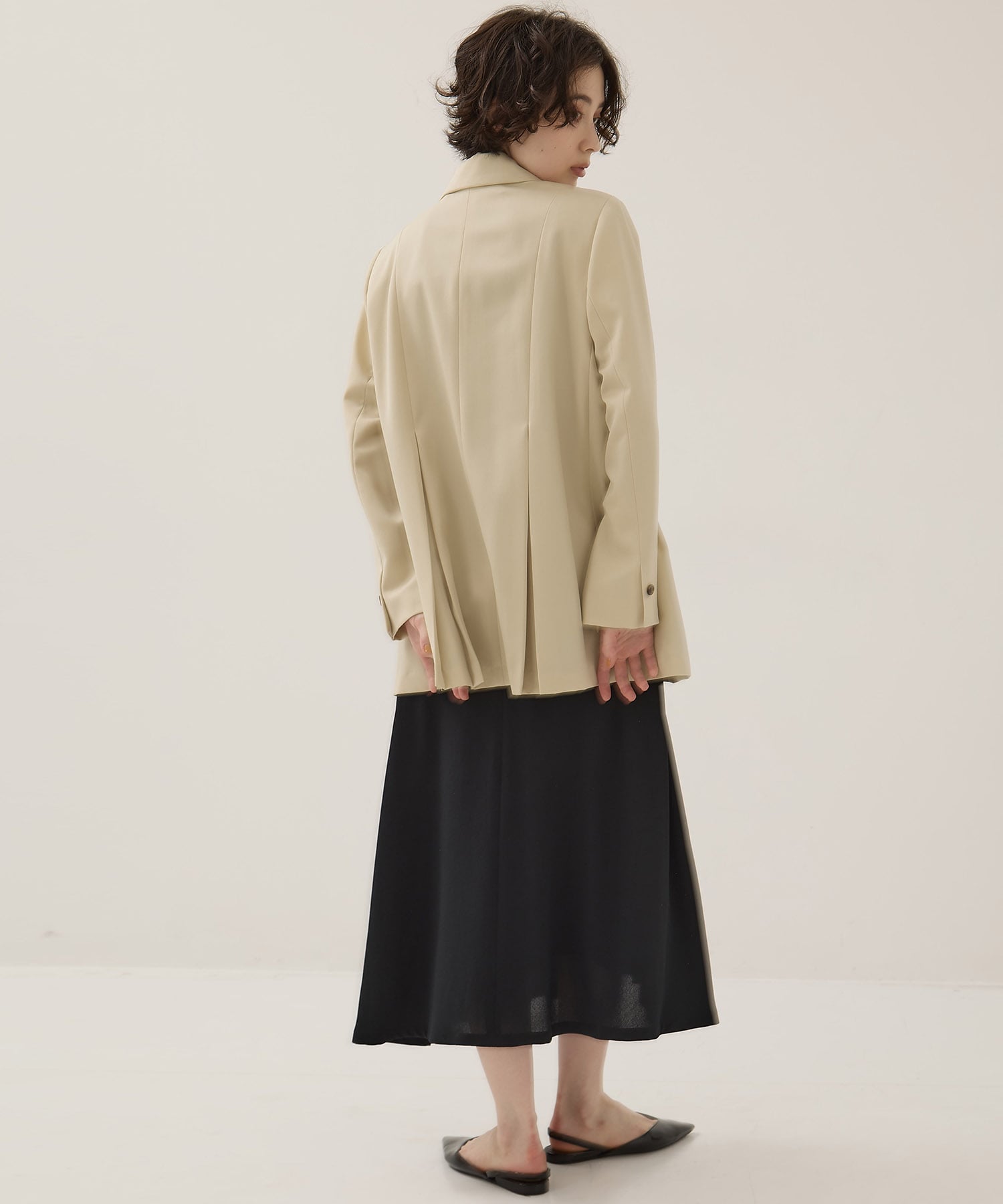 別注バックインパーテッドジャケット Dessin de mode