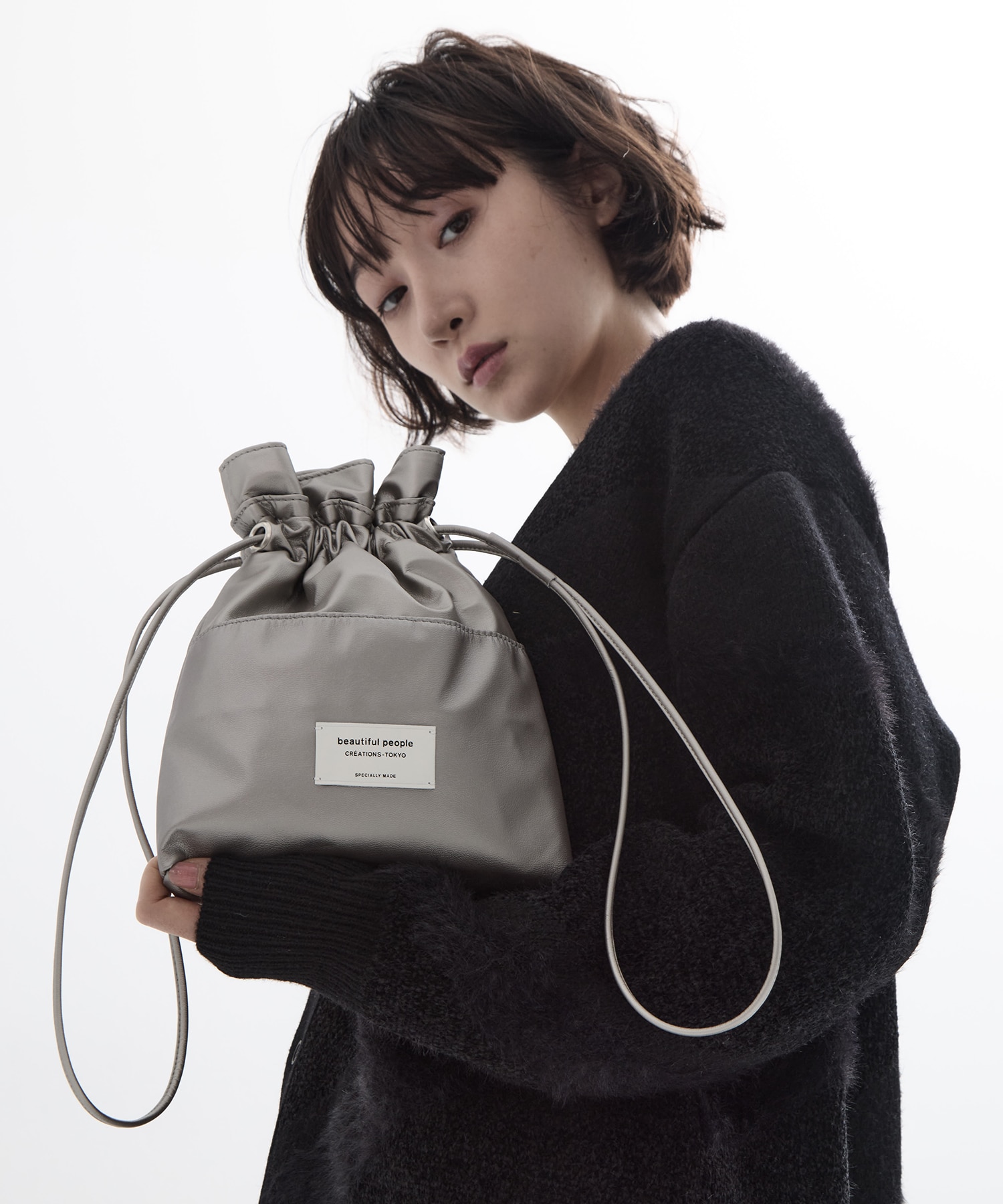 別注2wayショルダー巾着バッグ beautiful people