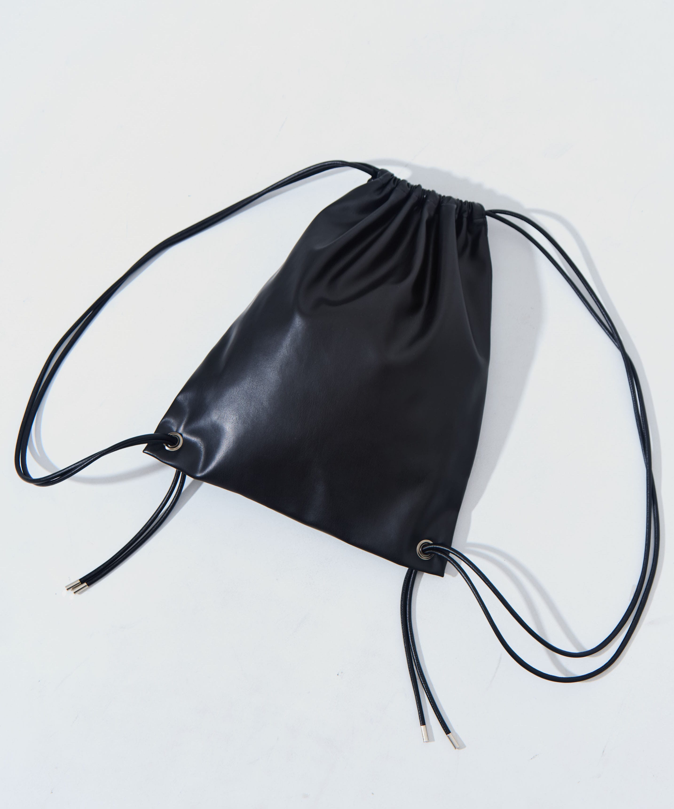 別注AKKIGAI drawstring backpack(FREE BLACK): tanakadaisuke: WOMENS