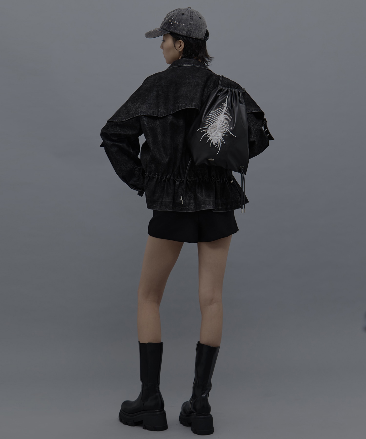 別注AKKIGAI drawstring backpack tanakadaisuke