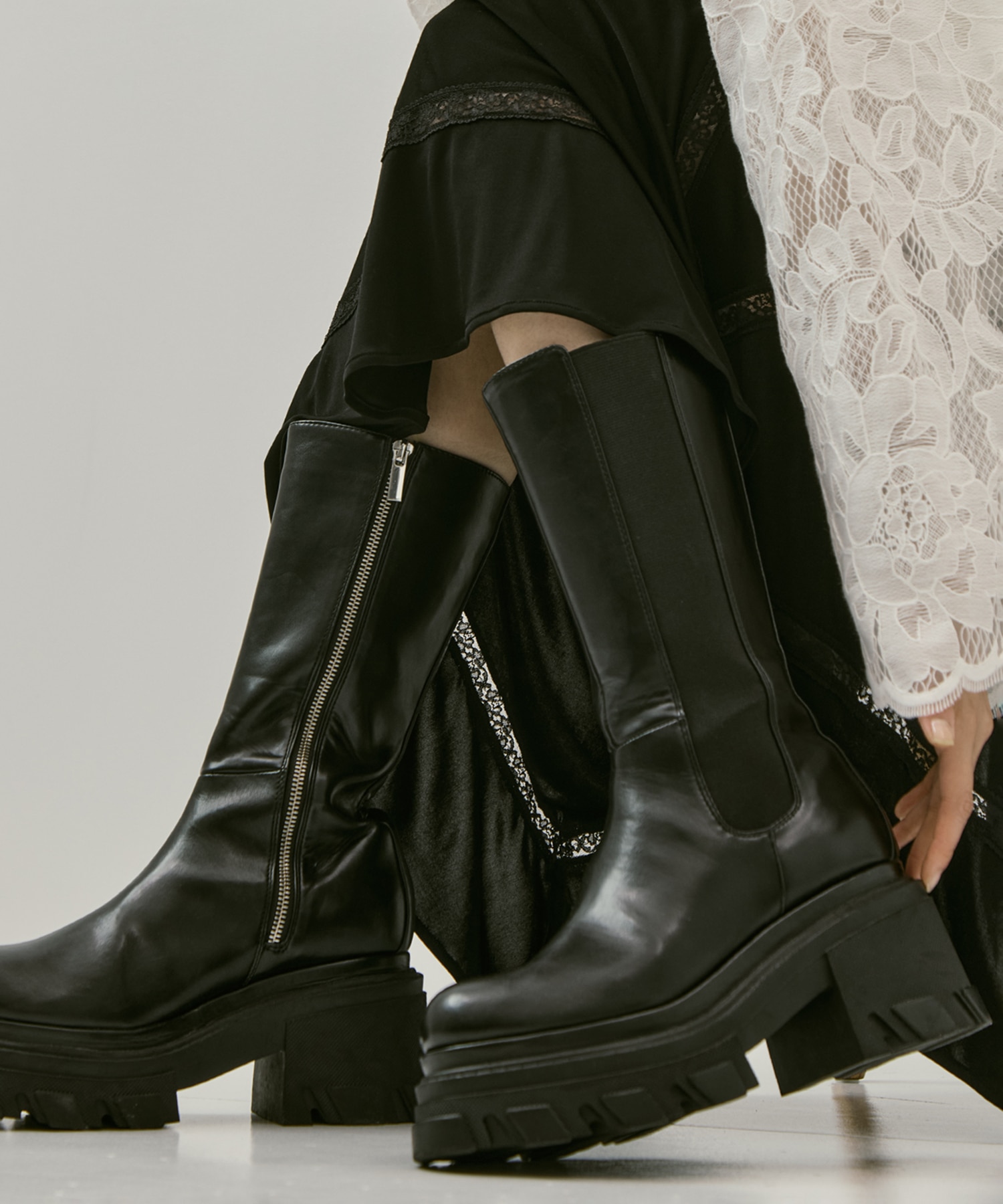 Side Goa Middle Boots STUDIOUS