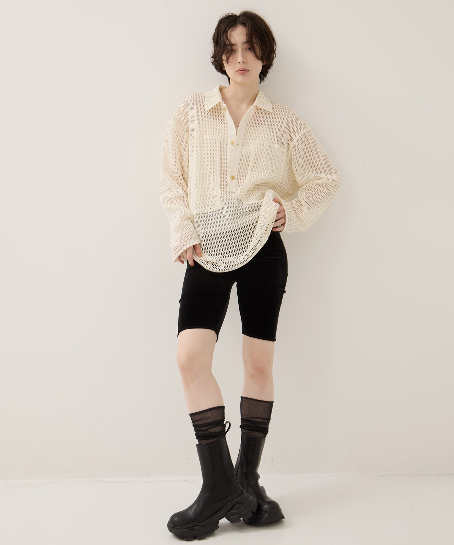 Track Sole Short Boots STUDIOUS