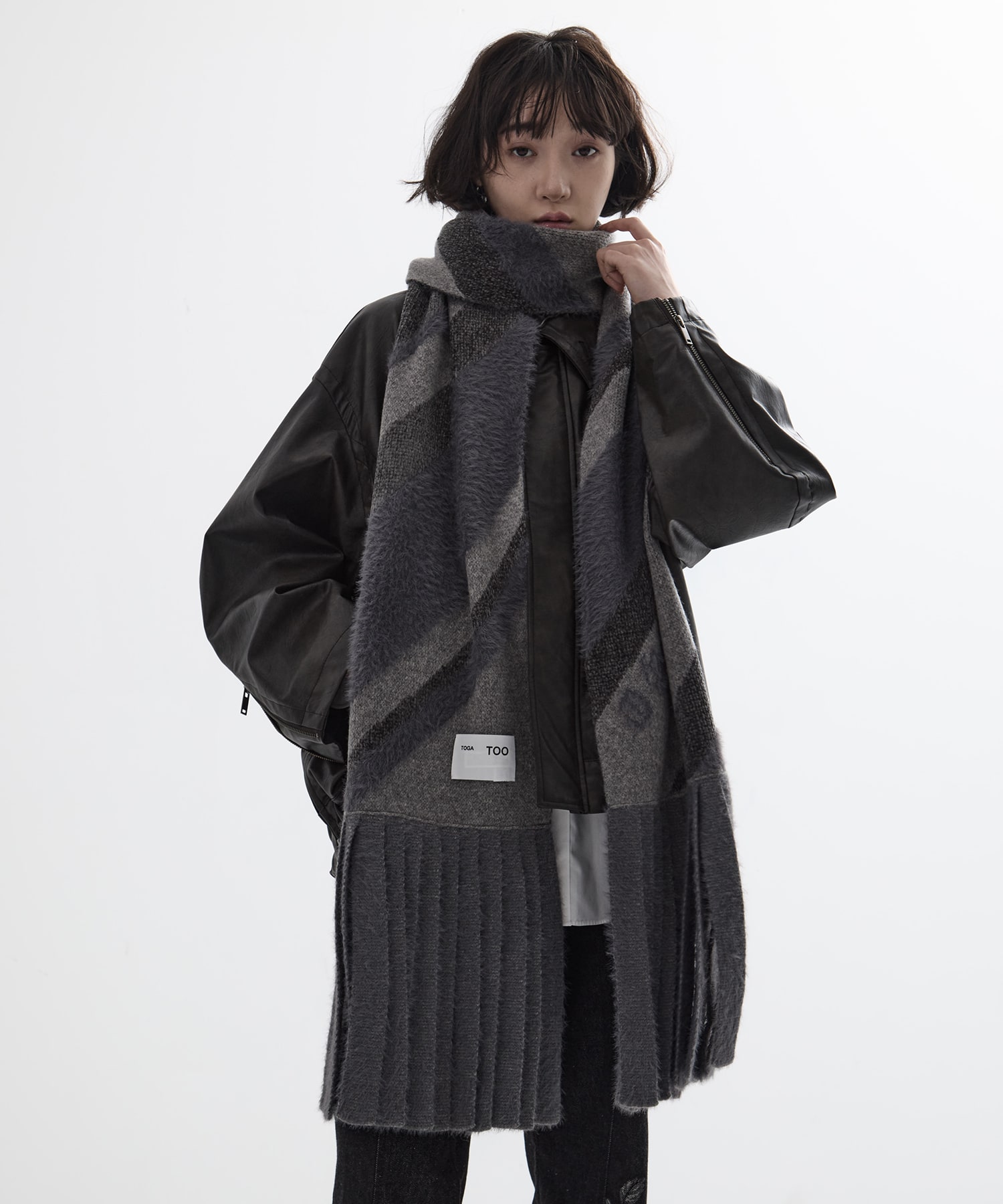 Regimental knit stole TOGA