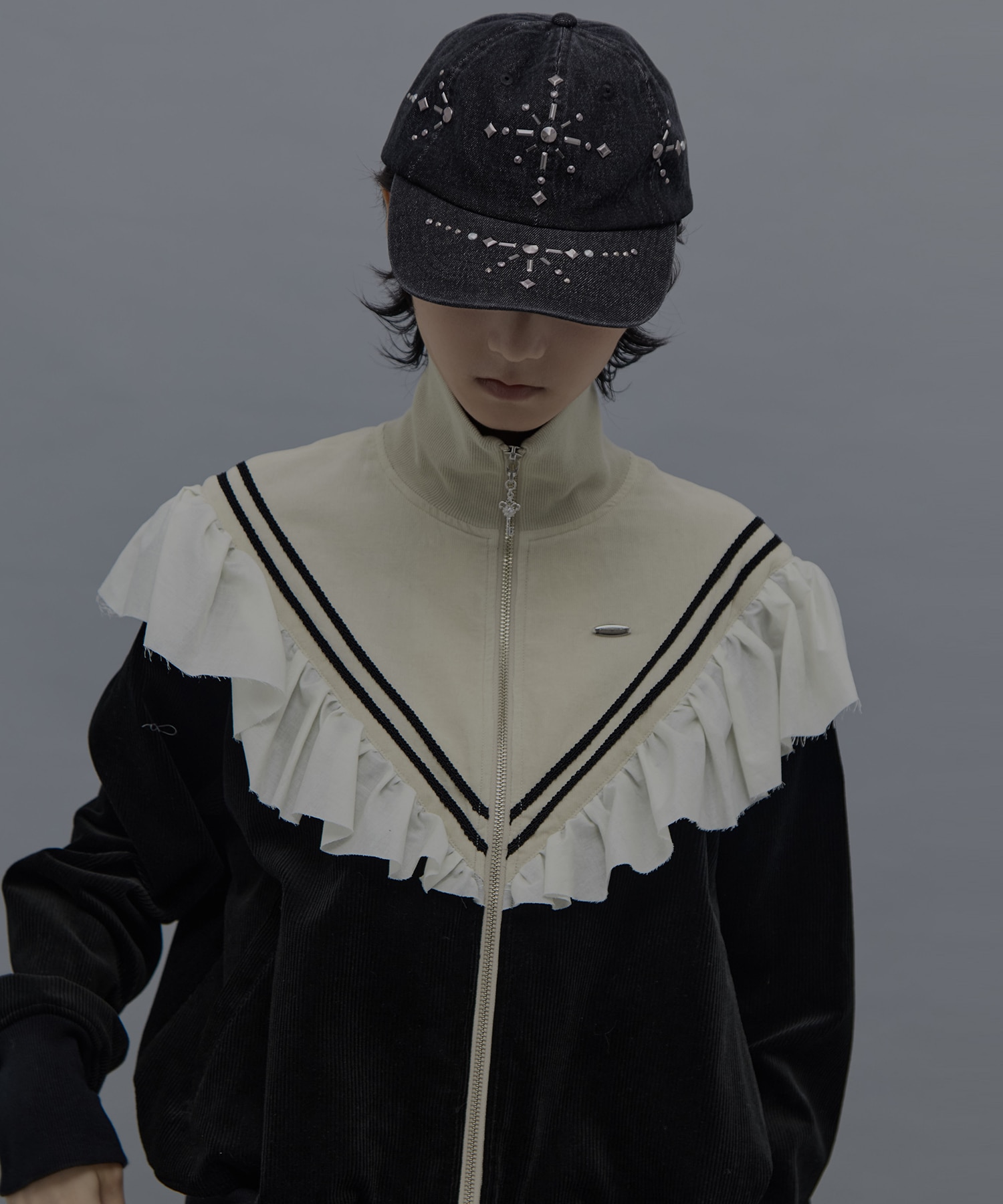 別注silver metal cross cap tanakadaisuke