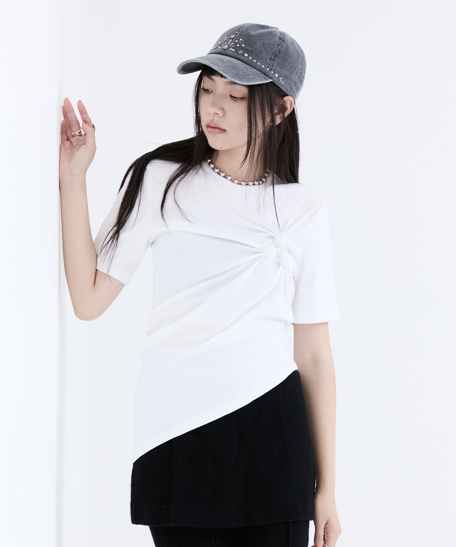 別注silver metal tiara cap(FREE GREY): tanakadaisuke: WOMENS