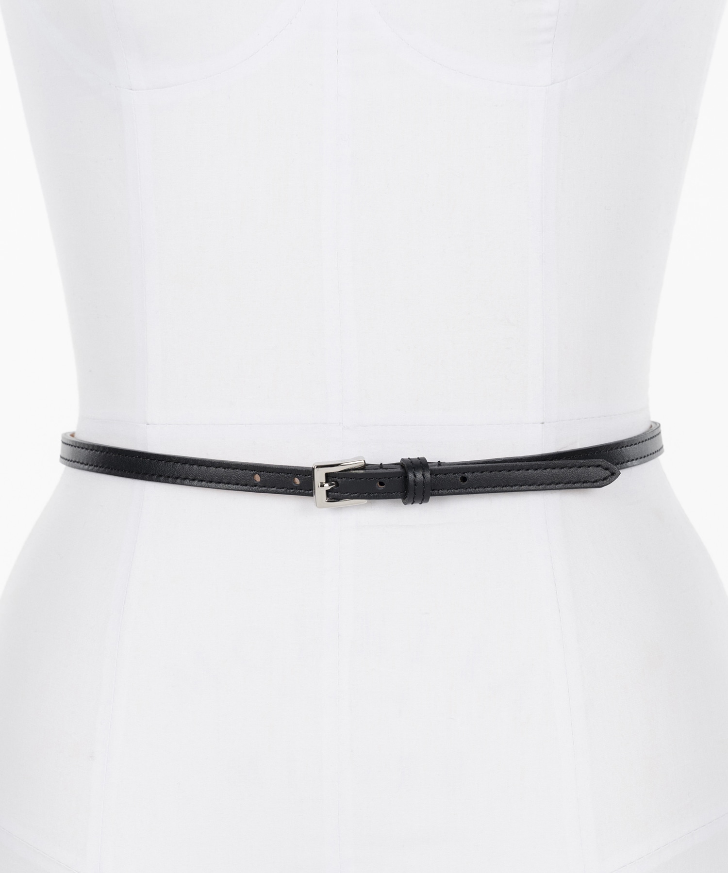 Leather skinny choker FETICO