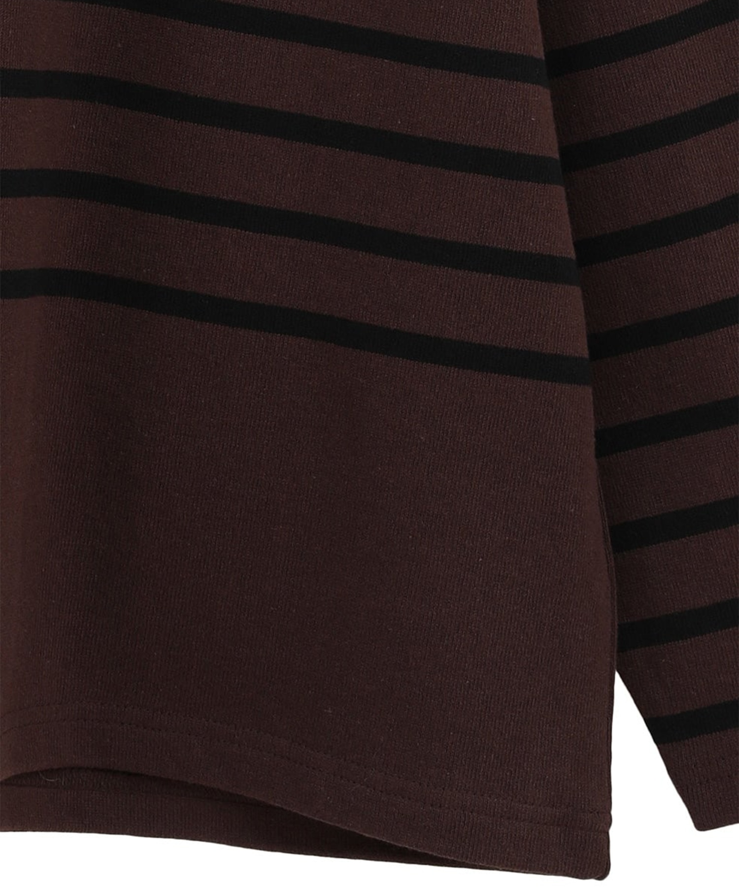 WIDE HENRY NECK BORDER TOPS CLANE