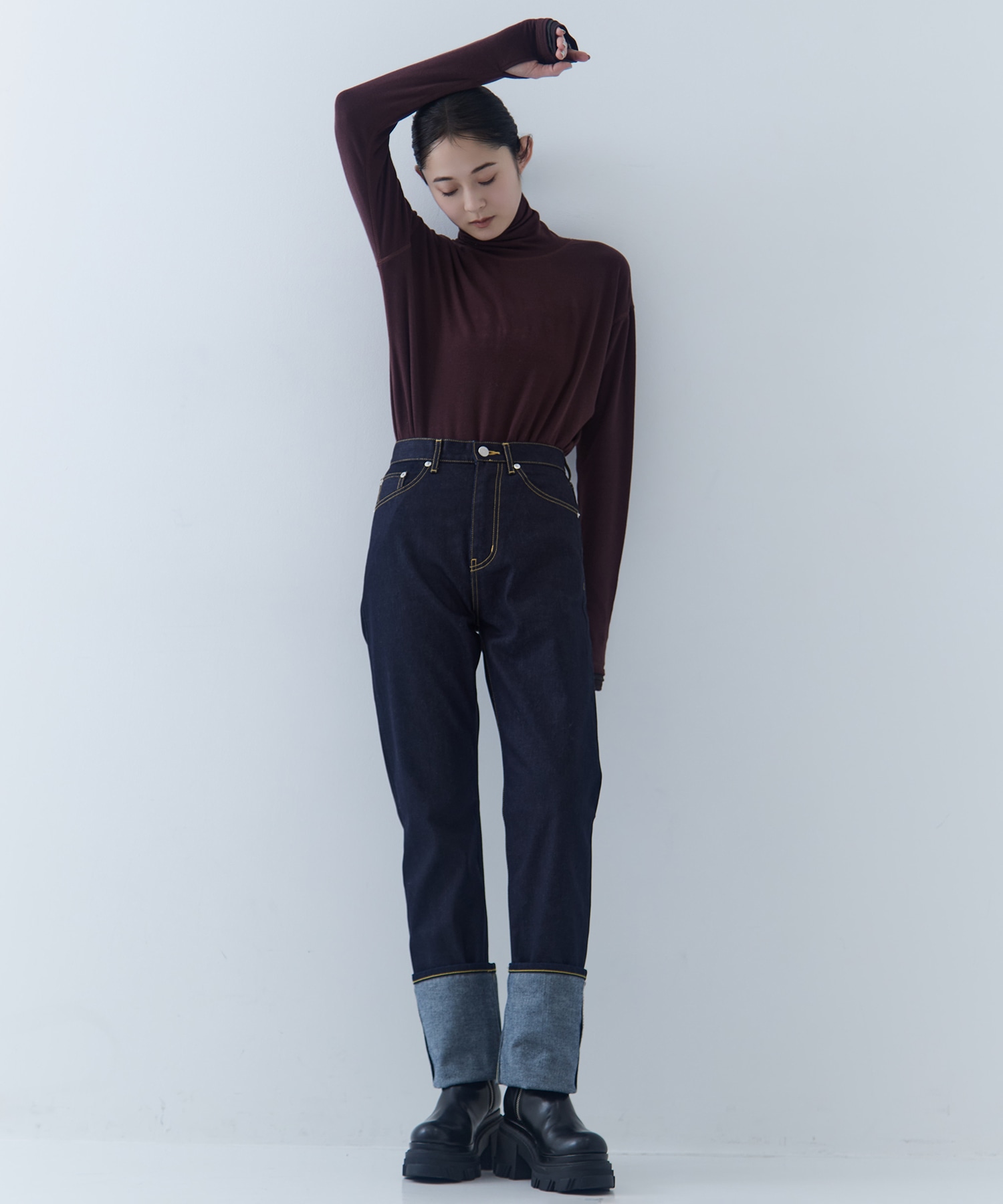 Cashmere Silk Loose Fit Top STUDIOUS