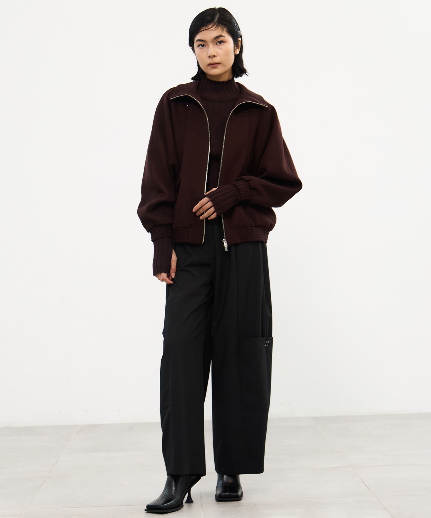 Silk Viscorse Wide Rib KT STUDIOUS
