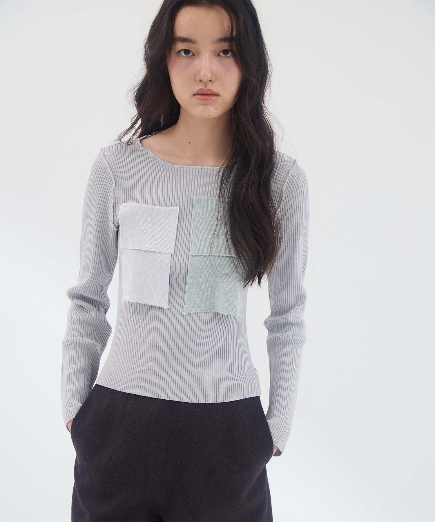 別注CREW NECK RIB KNIT kotohayokozawa