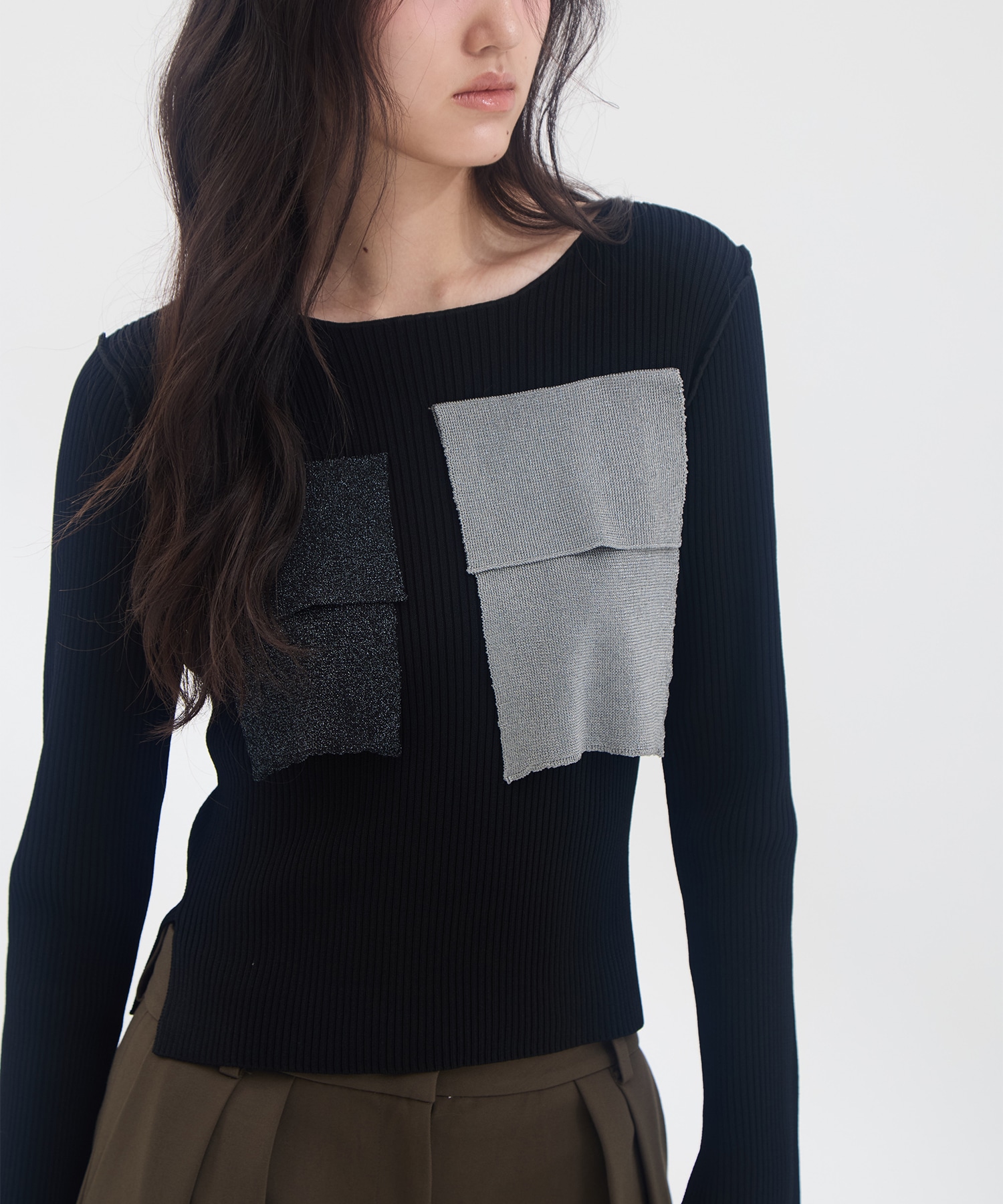 別注CREW NECK RIB KNIT kotohayokozawa