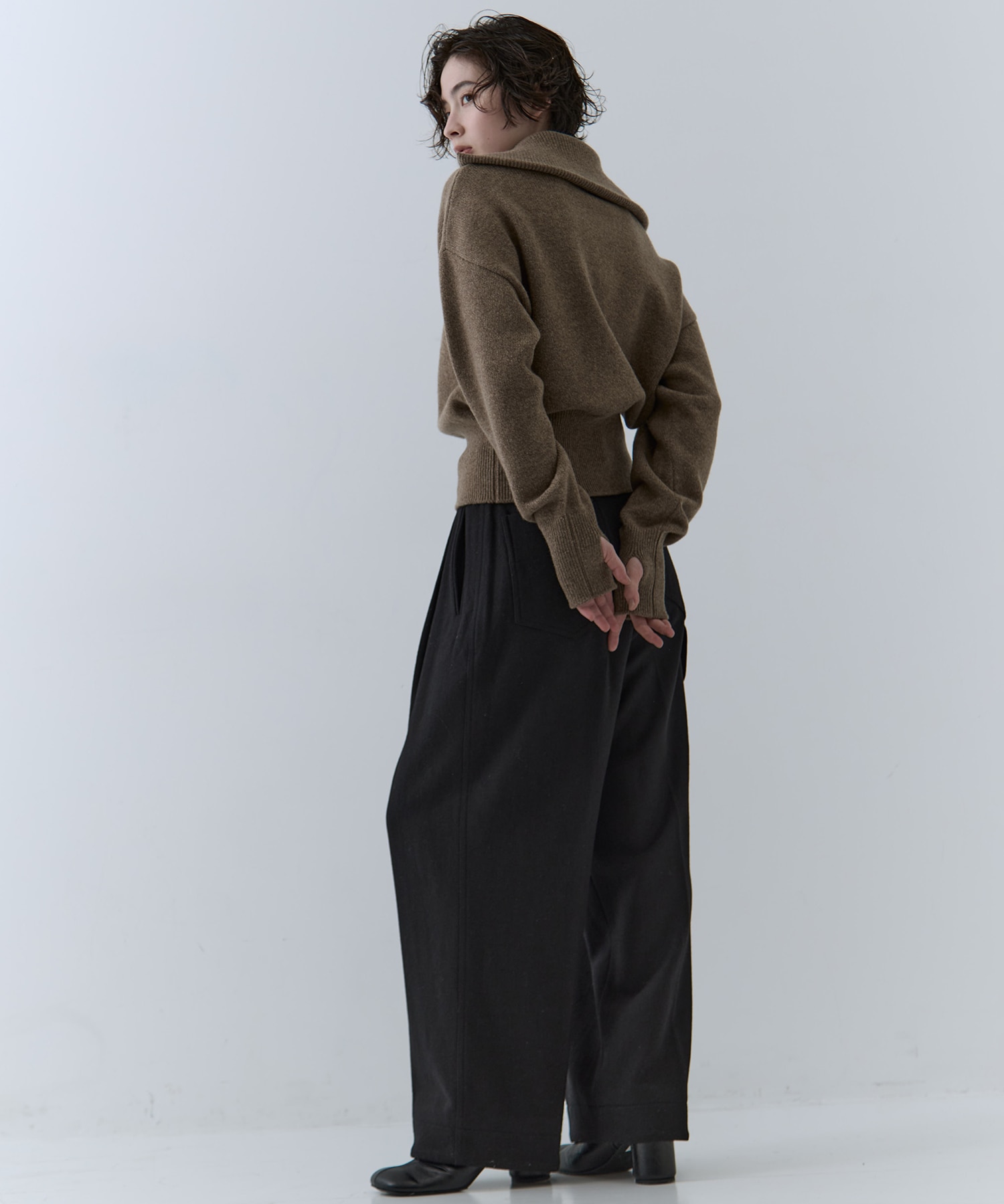 別注 SAILOR COLLAR KNIT ROUTINE