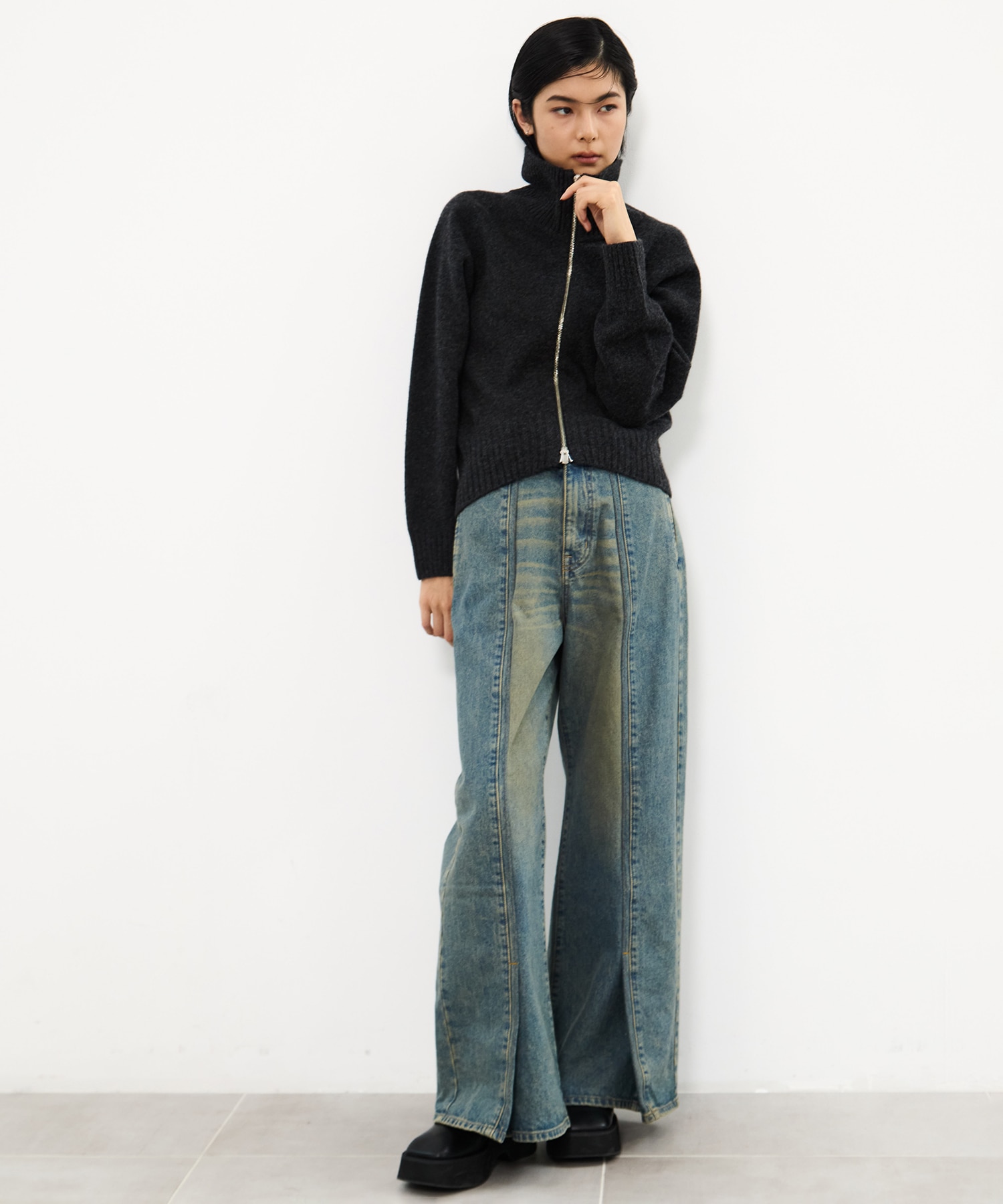 Cashmere Wool Drivers Knit STUDIOUS