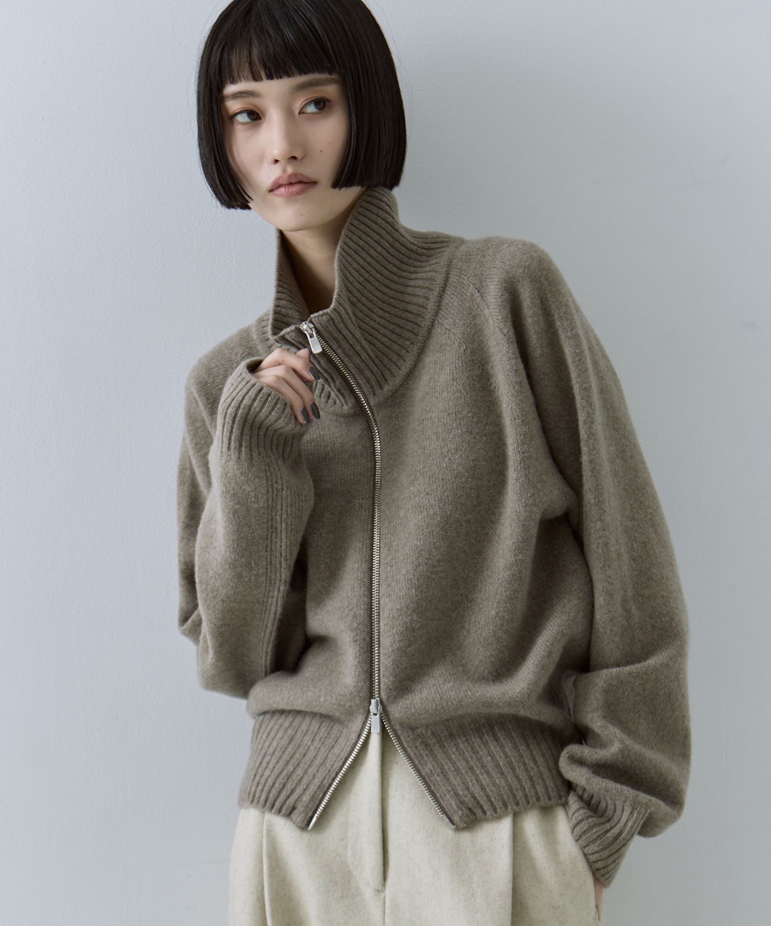 Cashmere Wool Drivers Knit STUDIOUS