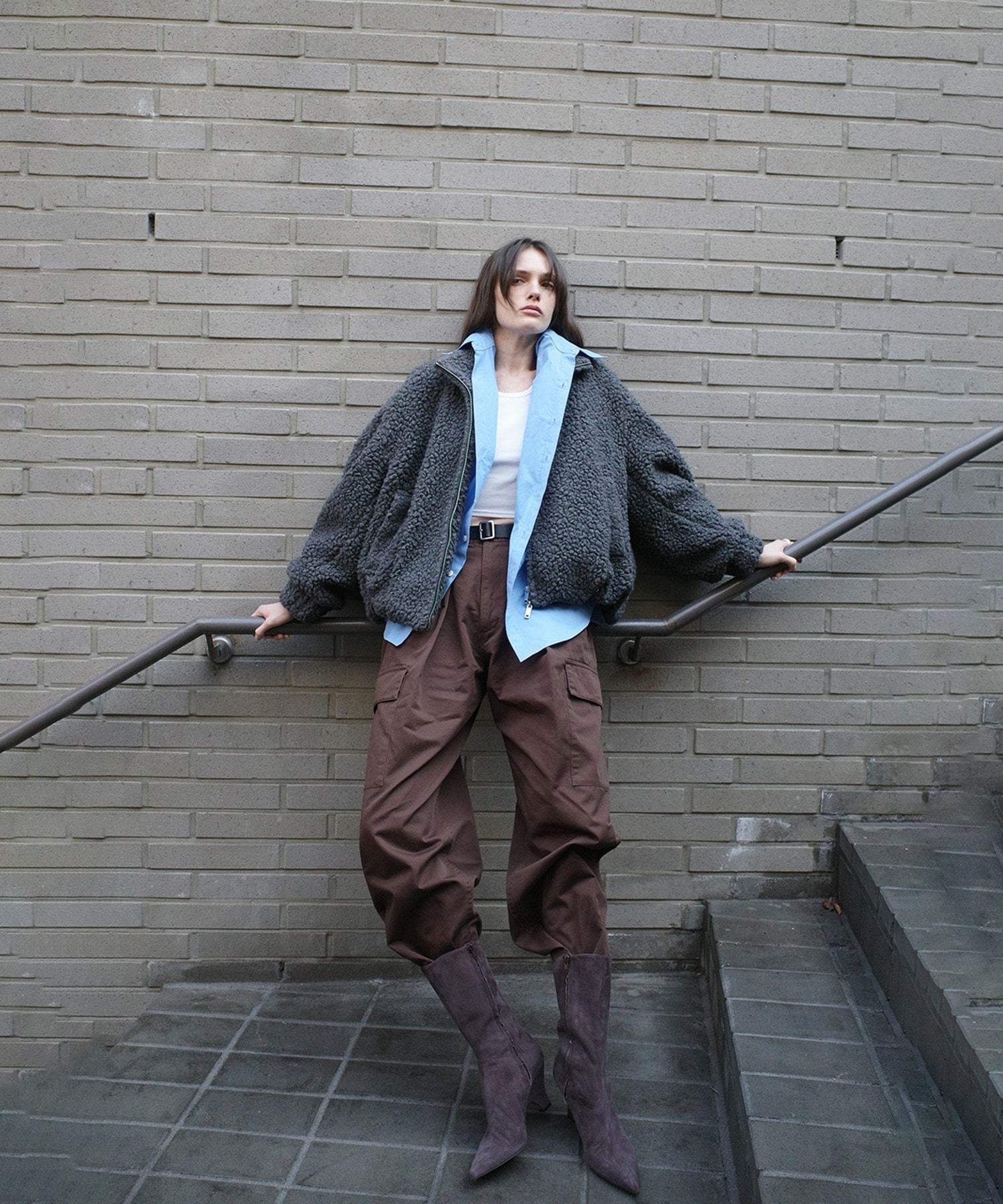 BALLOON BOA BLOUSON CLANE