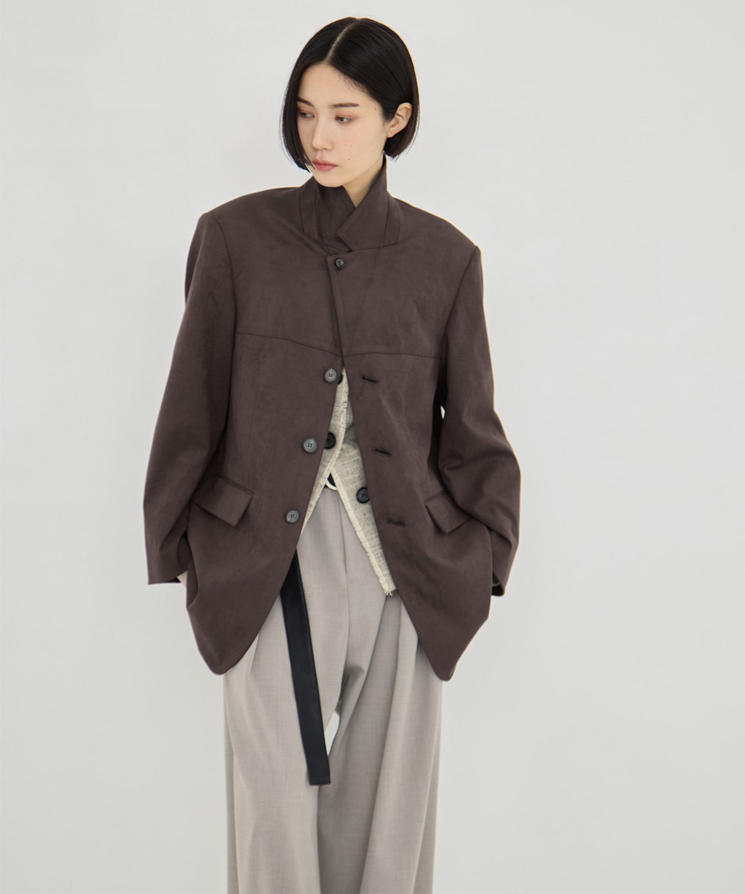 Soft Suede Over Jacket STUDIOUS