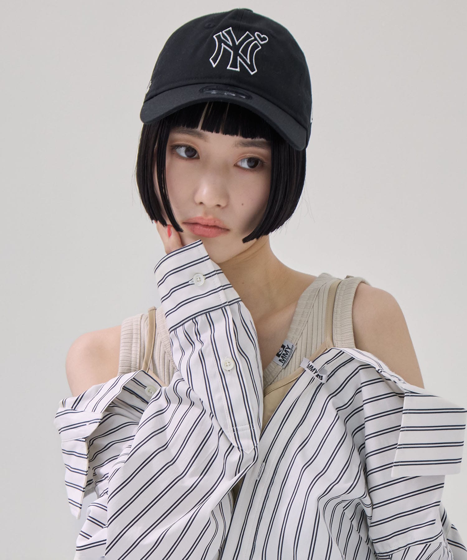 別注 x Newera Yankees Cap BASICKS