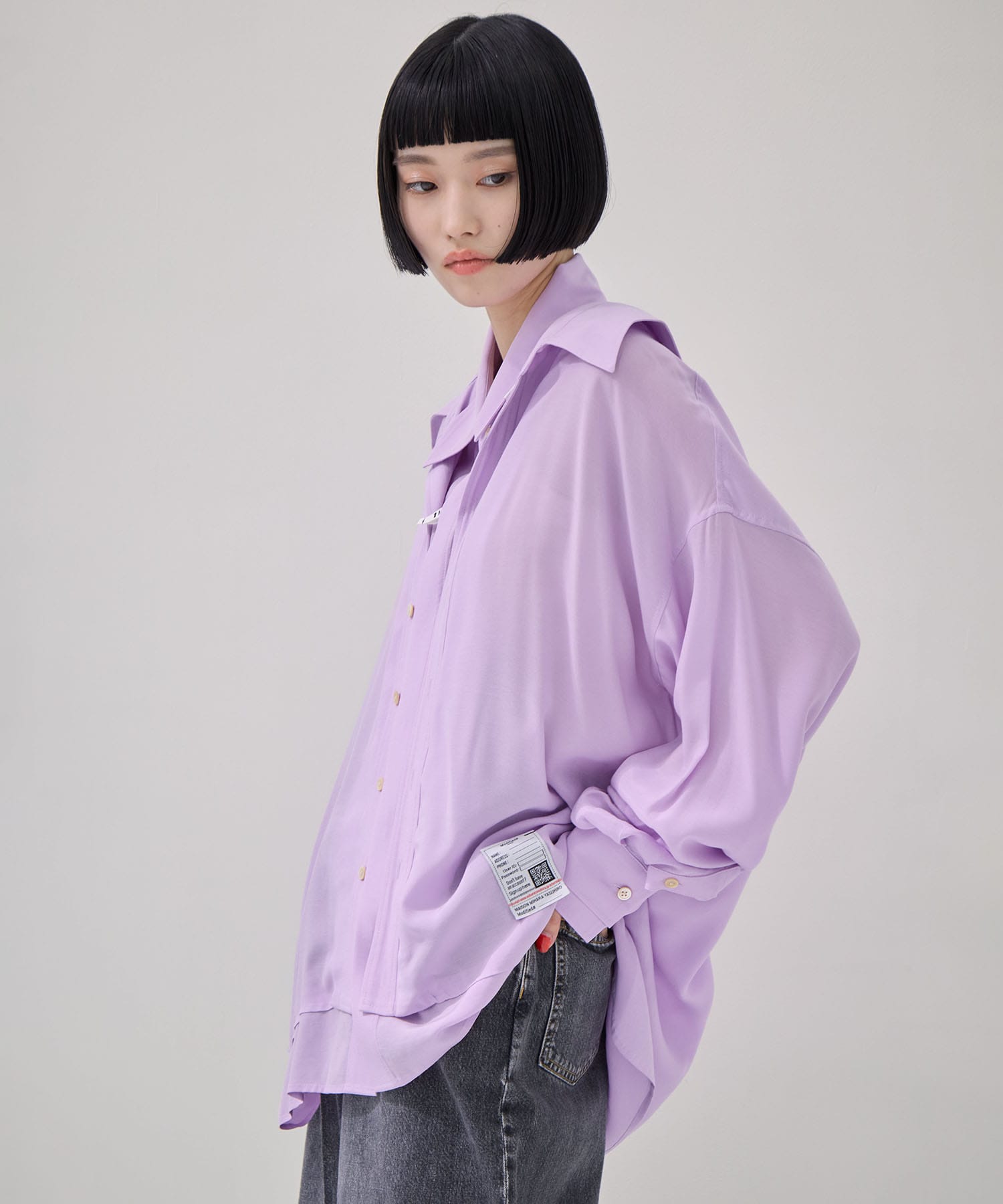 DOUBLE LAYERED SHIRTS Maison MIHARA YASUHIRO