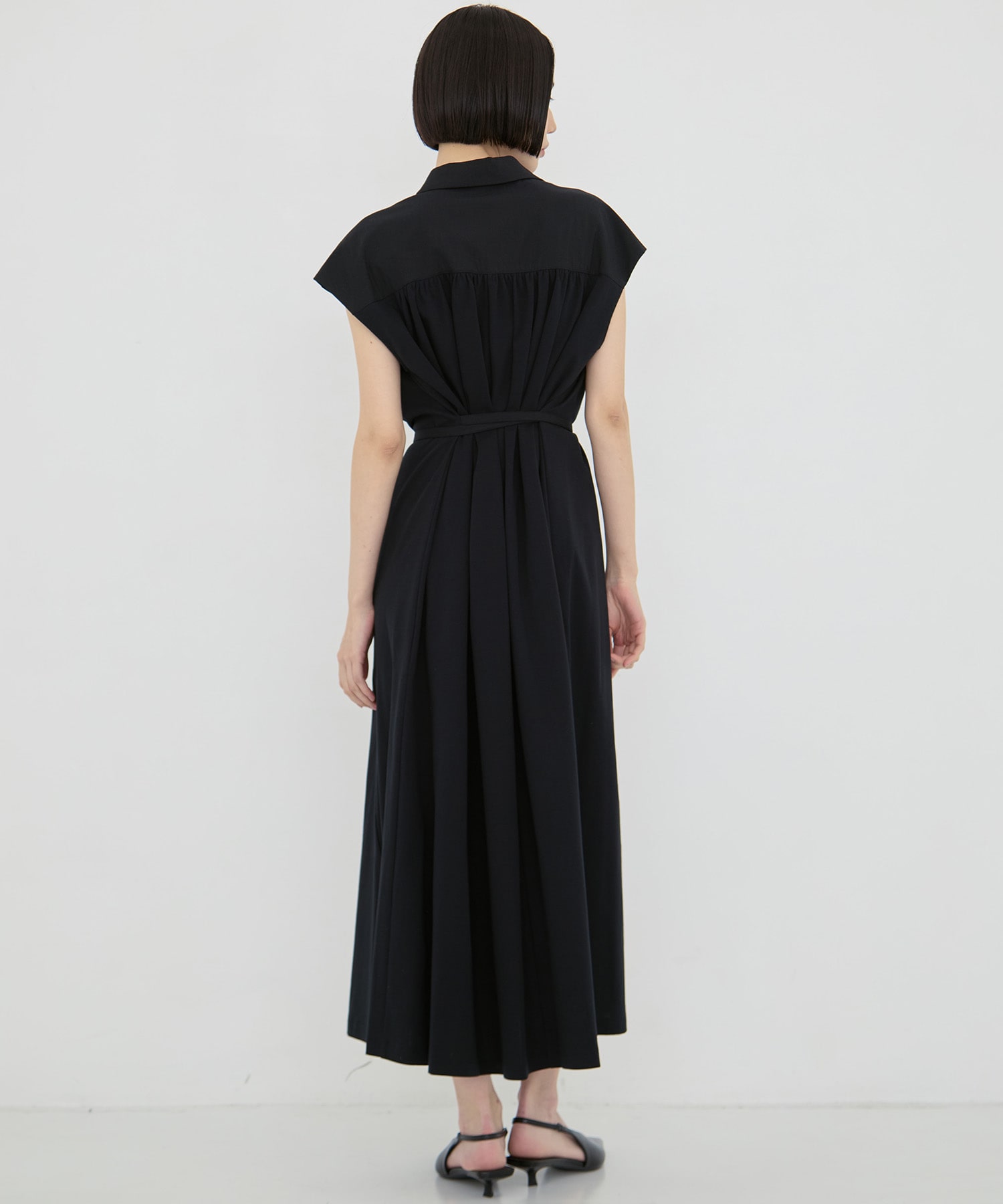 Sliva combi tex jersey dress AKIRANAKA