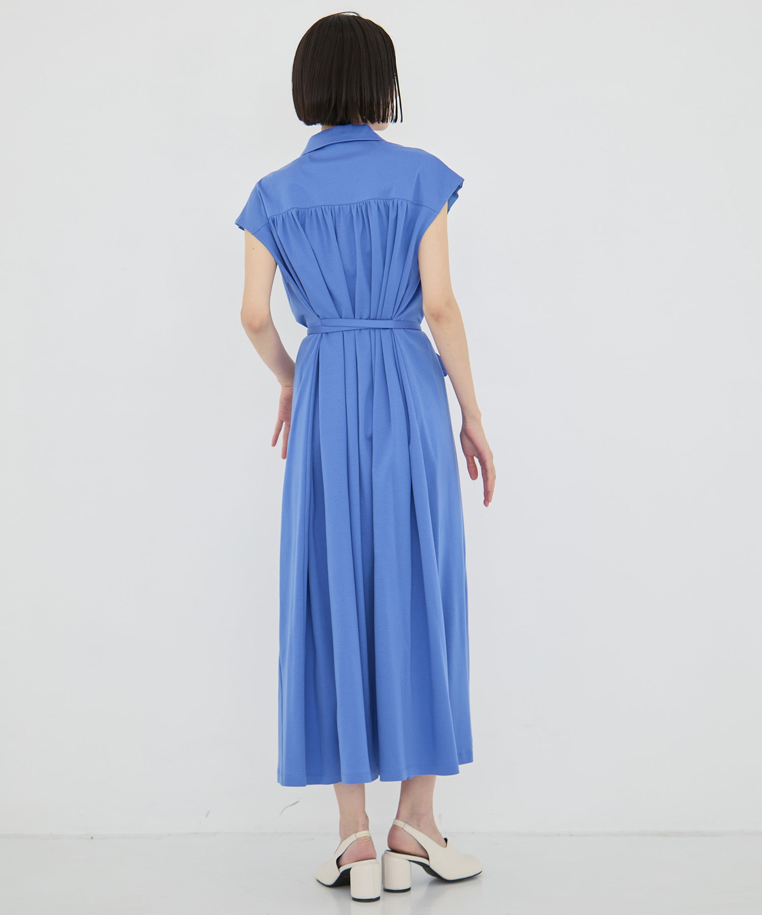 Sliva combi tex jersey dress AKIRANAKA