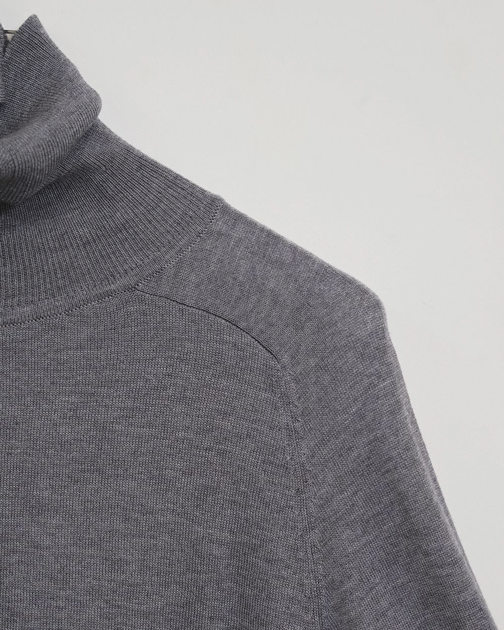 Tencelwool Highneck Knit TODAYFUL