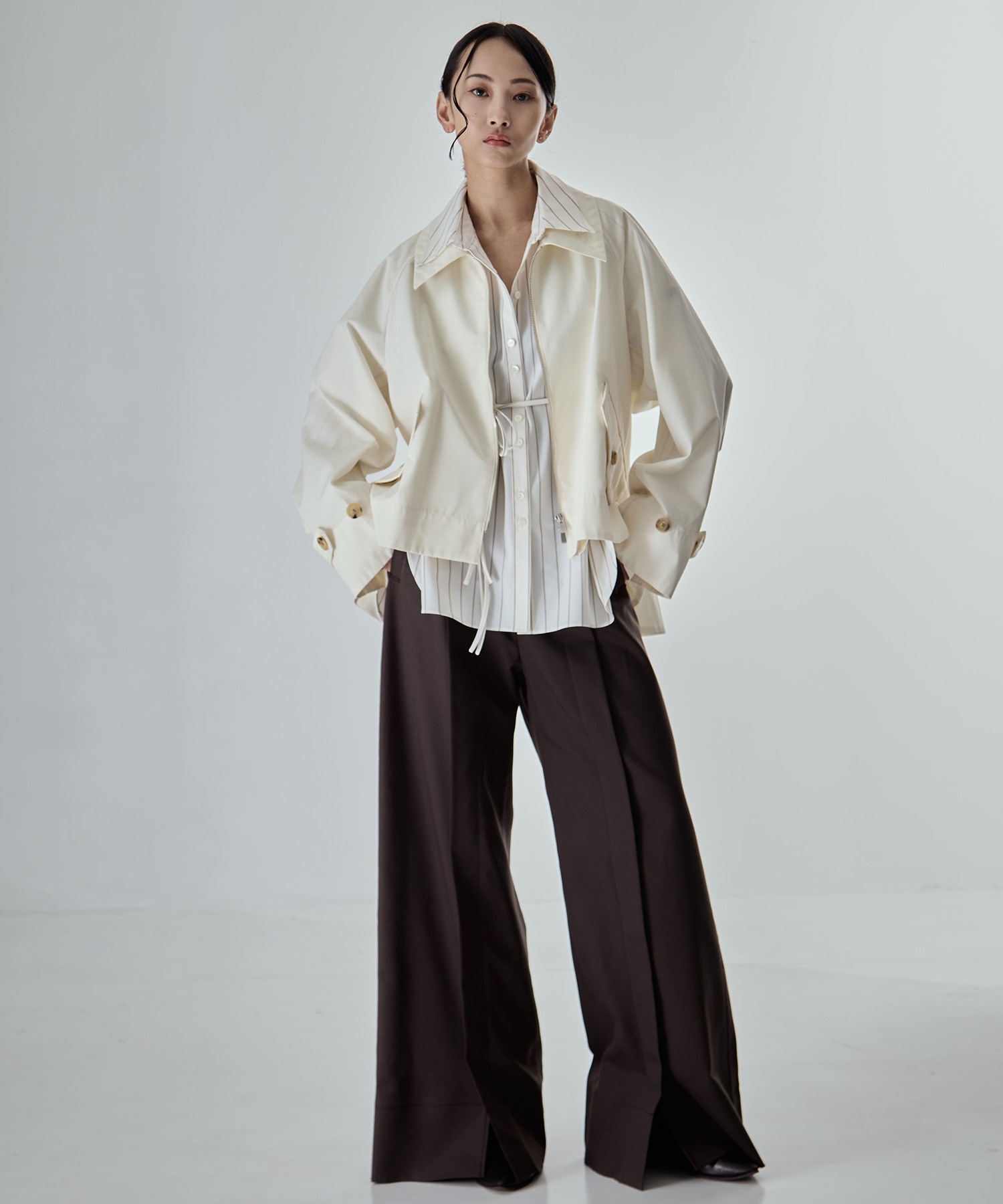 Stretch Cotton Trousers STUDIOUS