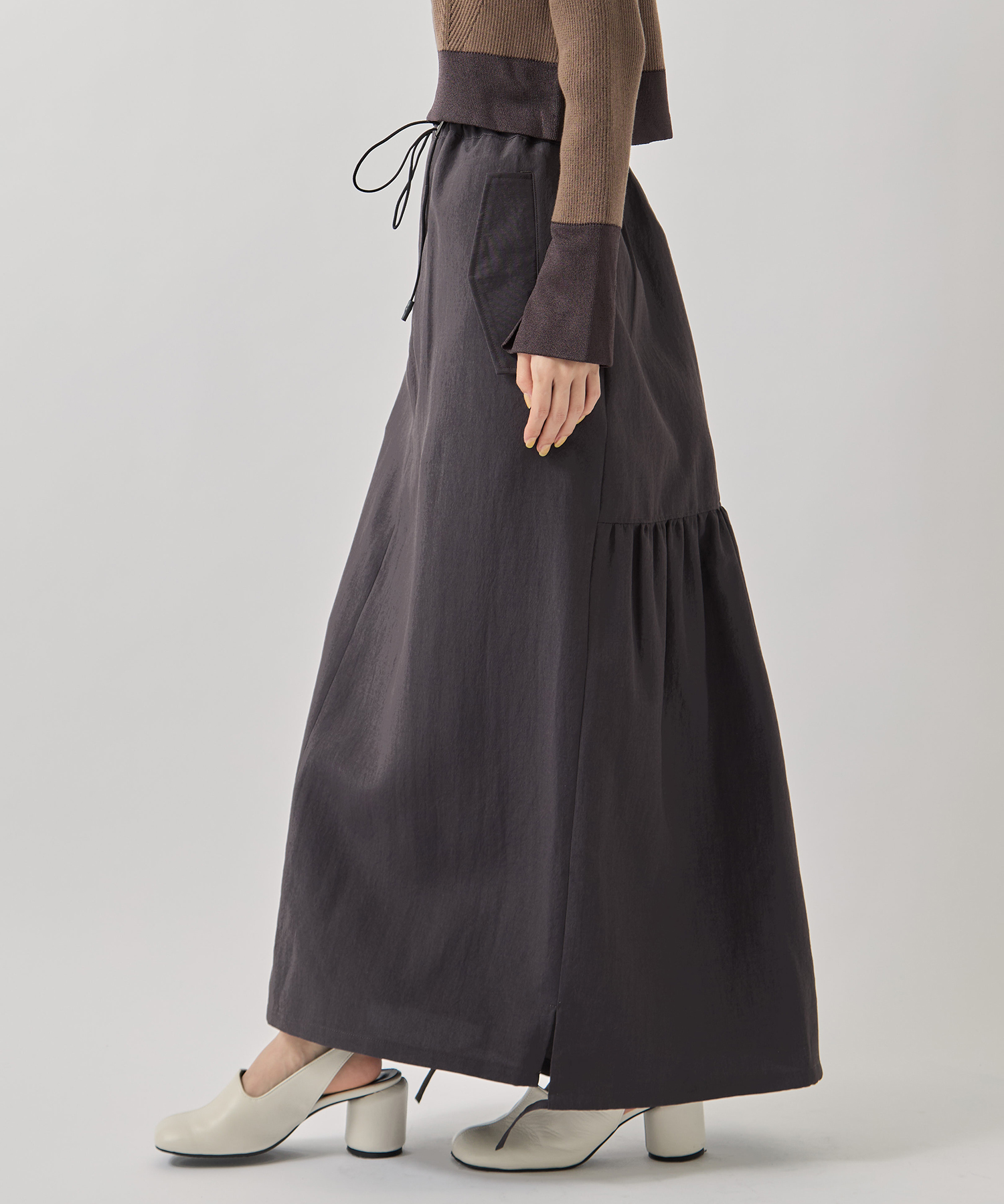 SAP-FSK24-2004【ミリタリースカート】 AKANE UTSUNOMIYA