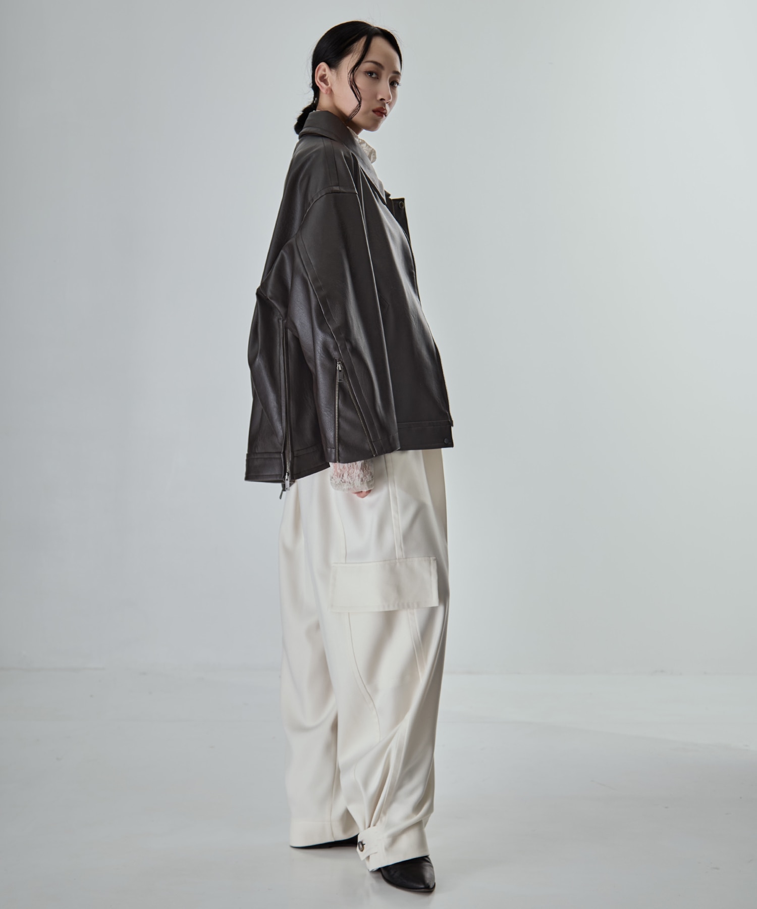 Vintage Leather Blouson STUDIOUS