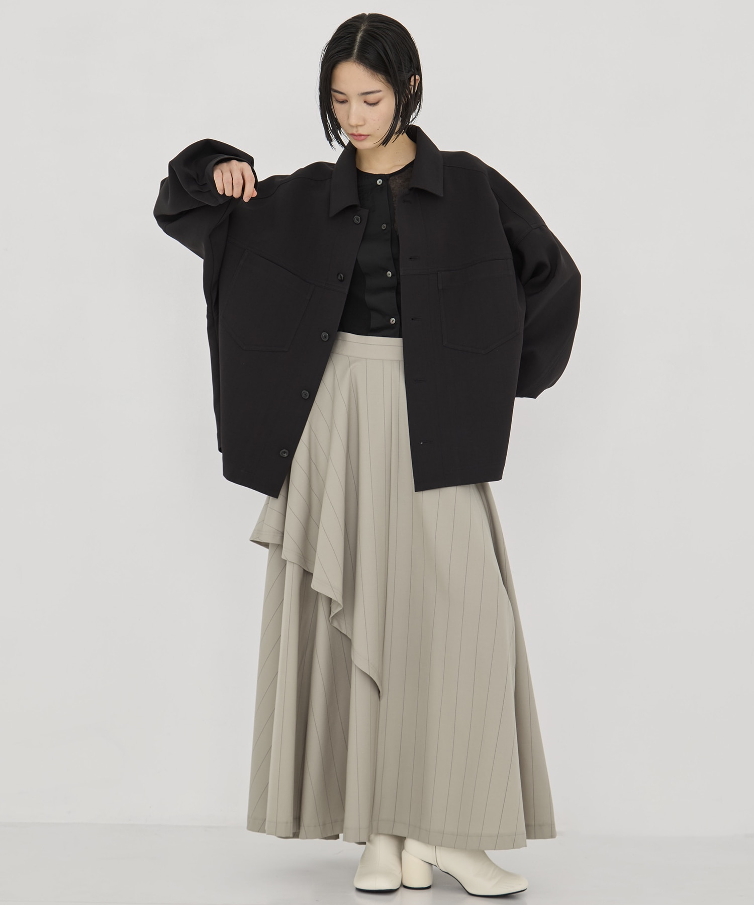 Cropped BOX Blouson UJOH