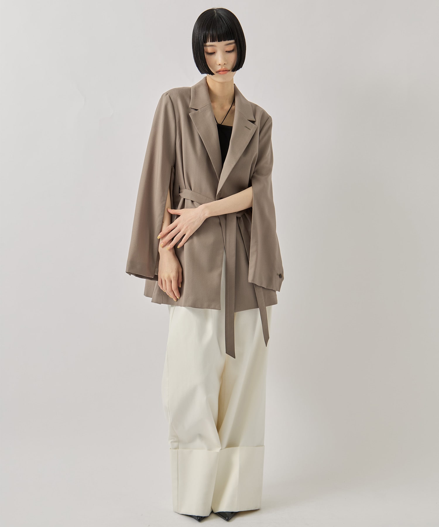 別注インパーテッドジャケット Dessin de mode