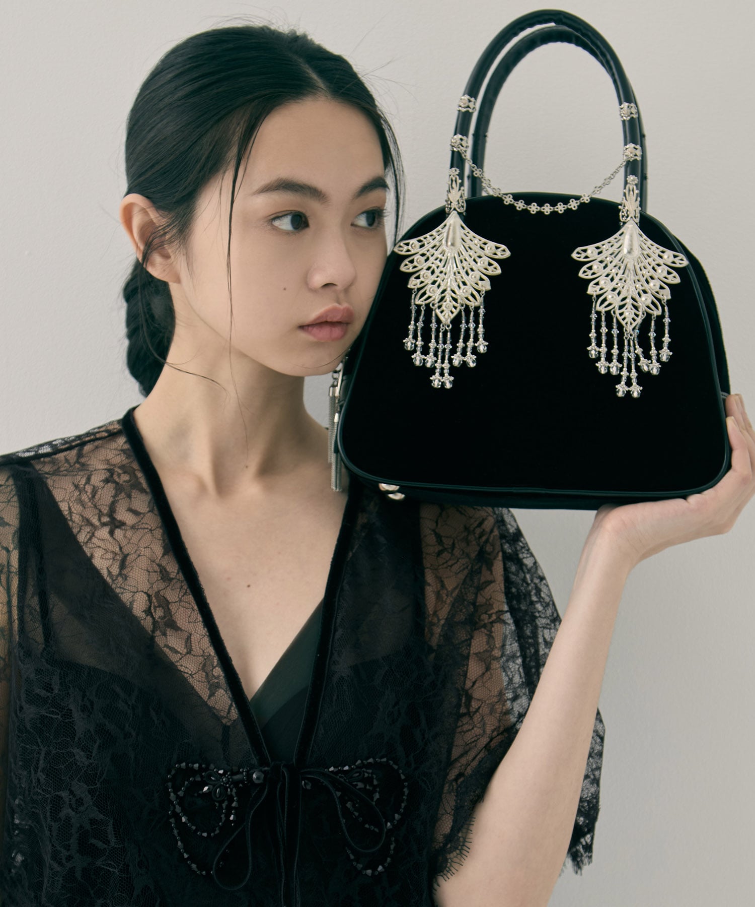 wing bijou hand bag tanakadaisuke