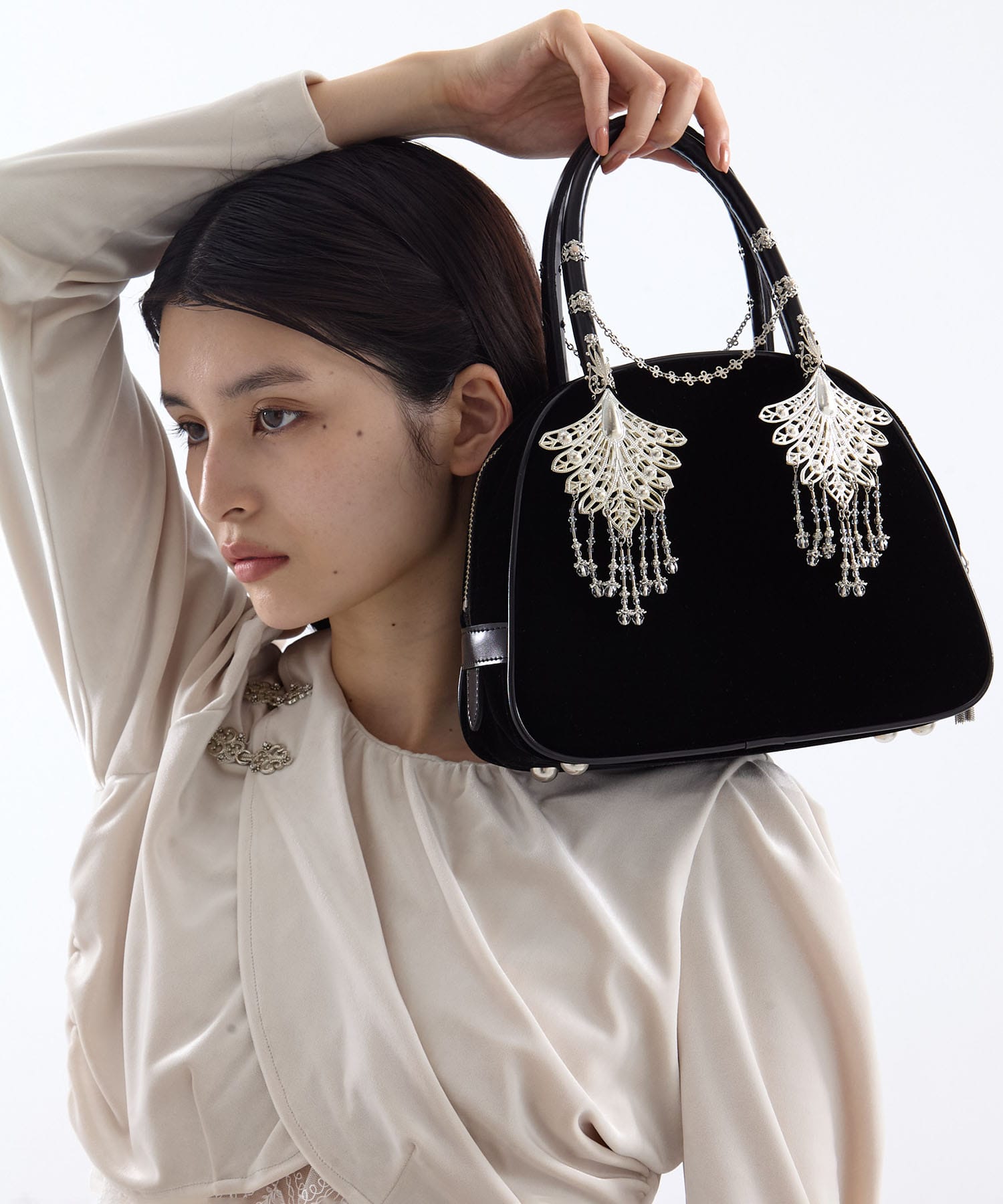 wing bijou hand bag tanakadaisuke