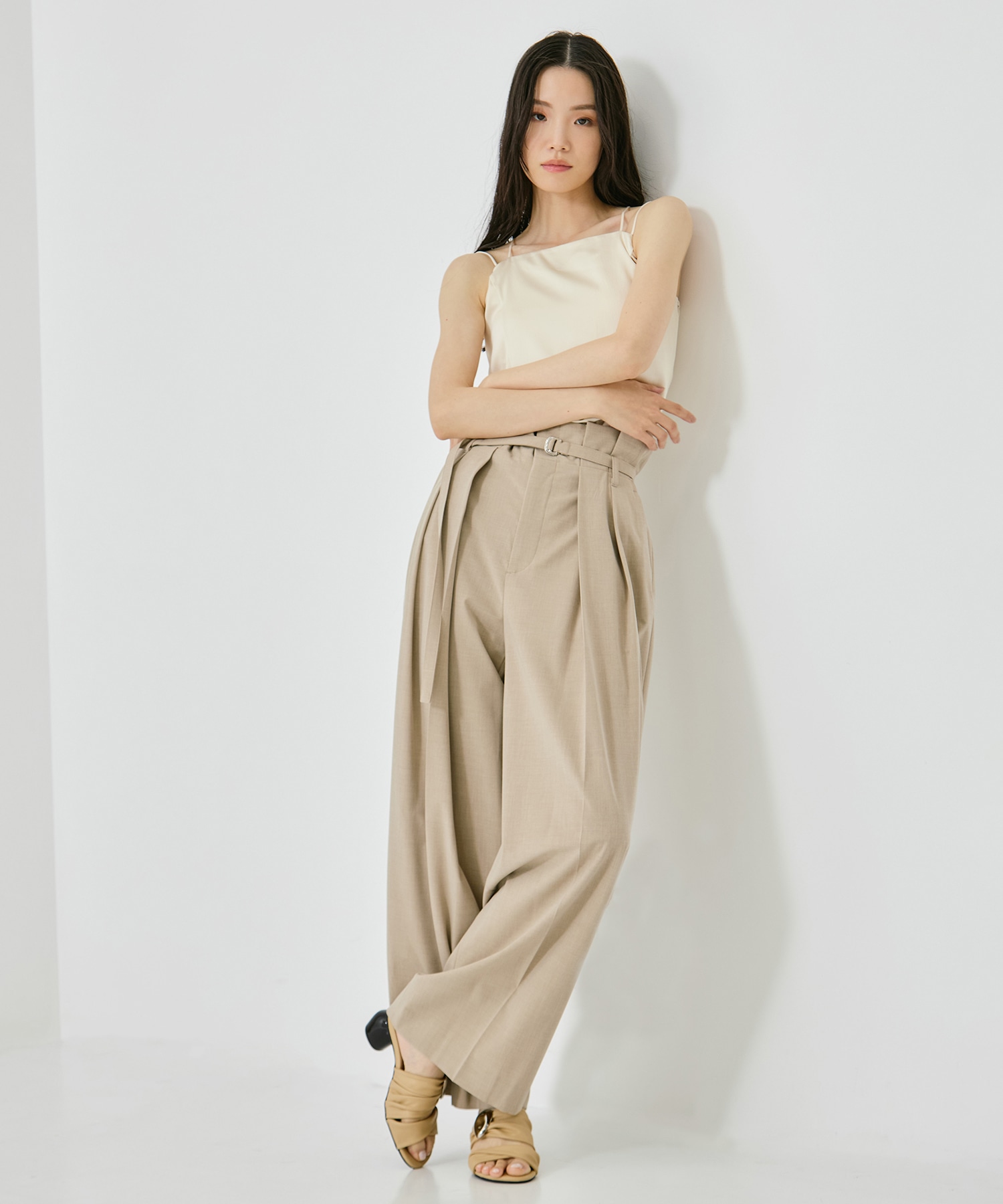 Twisted Vegan Leather Sandals STUDIOUS