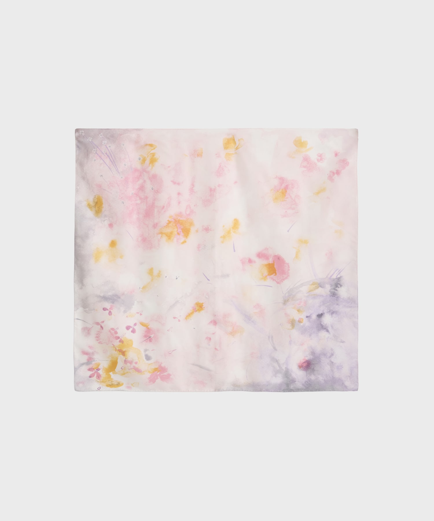 Hand Printed Silk Scarf Mame Kurogouchi