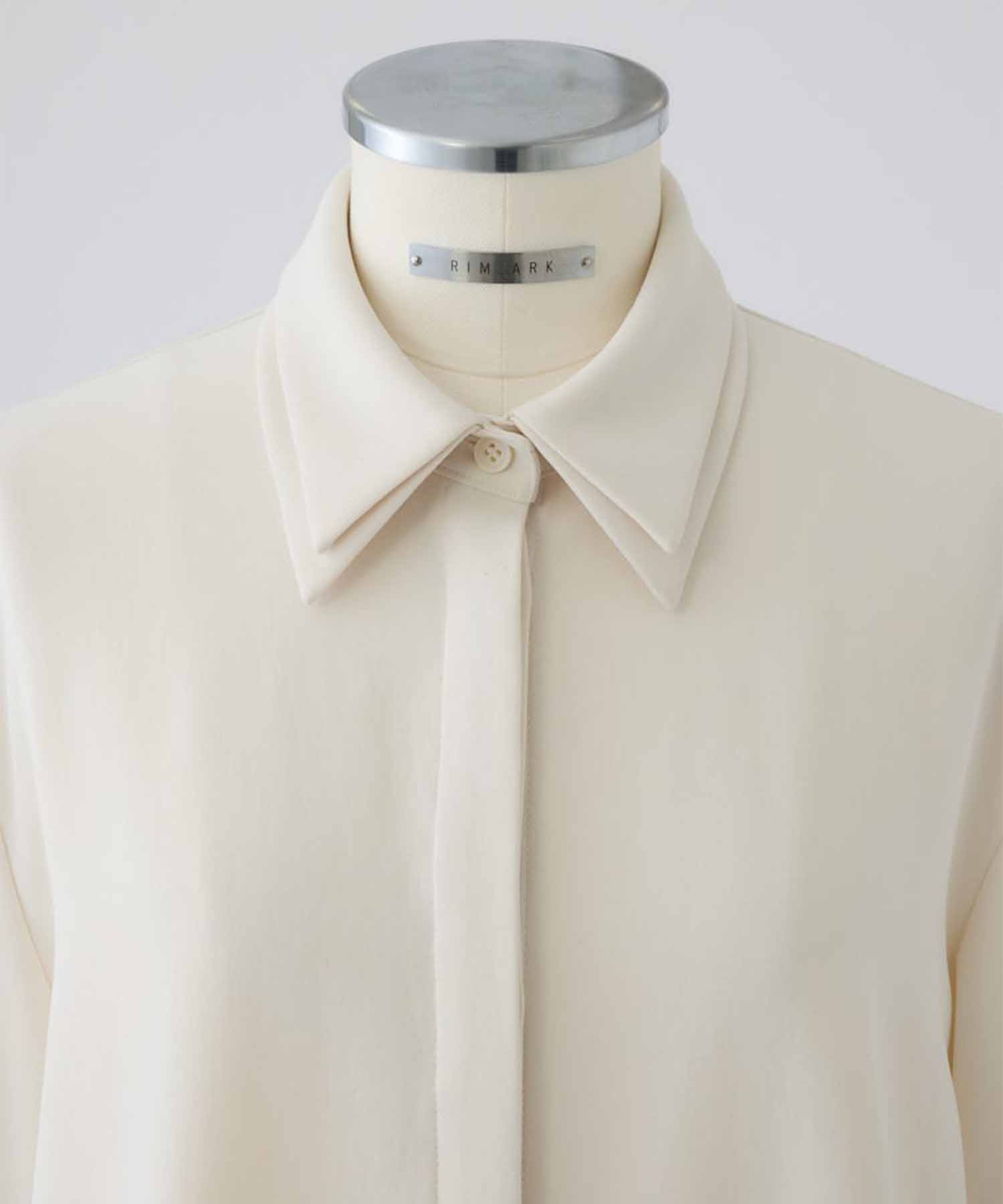 W-collar classical blouse RIM.ARK