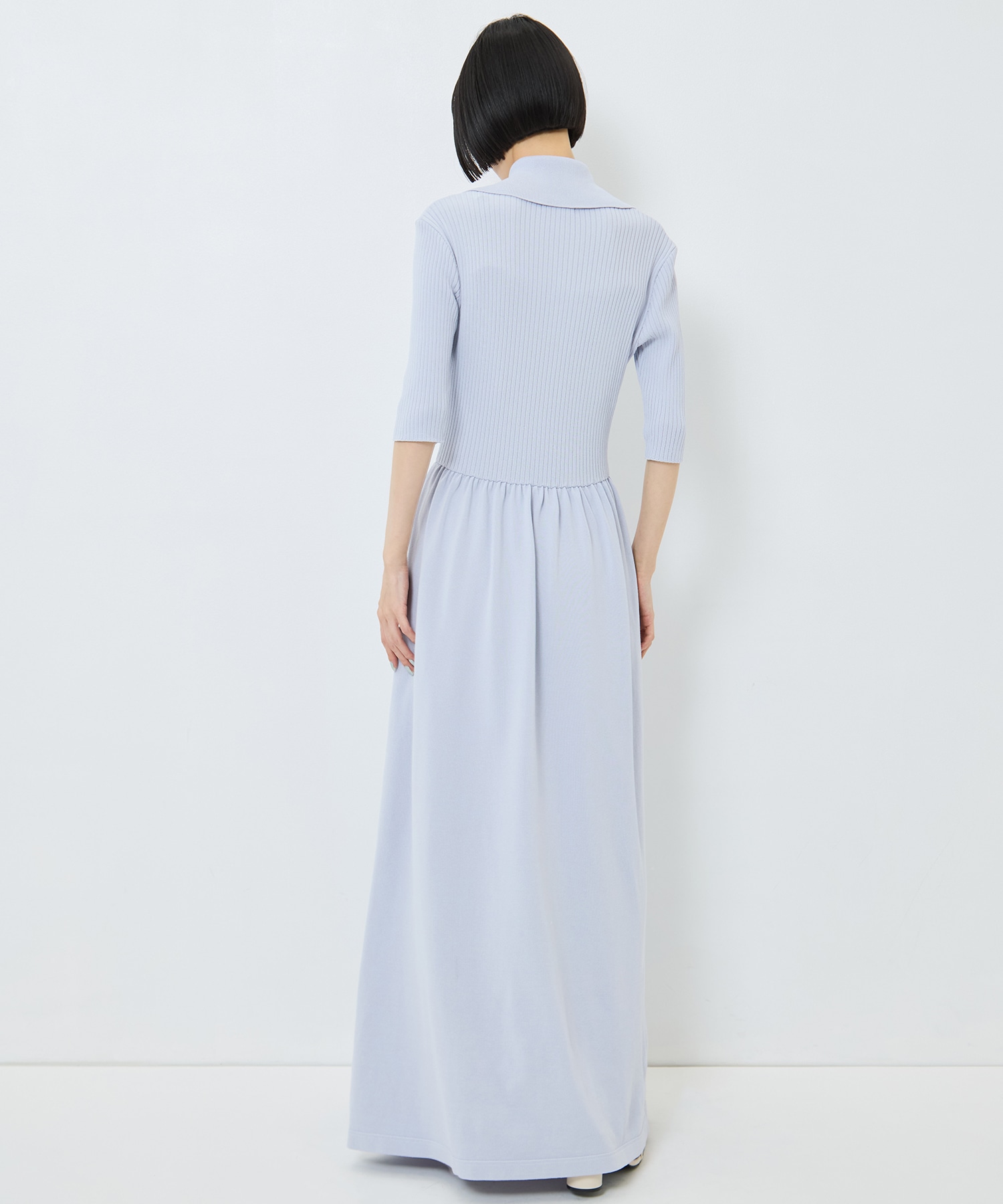 Sailor Collar Knit Dress STUDIOUS