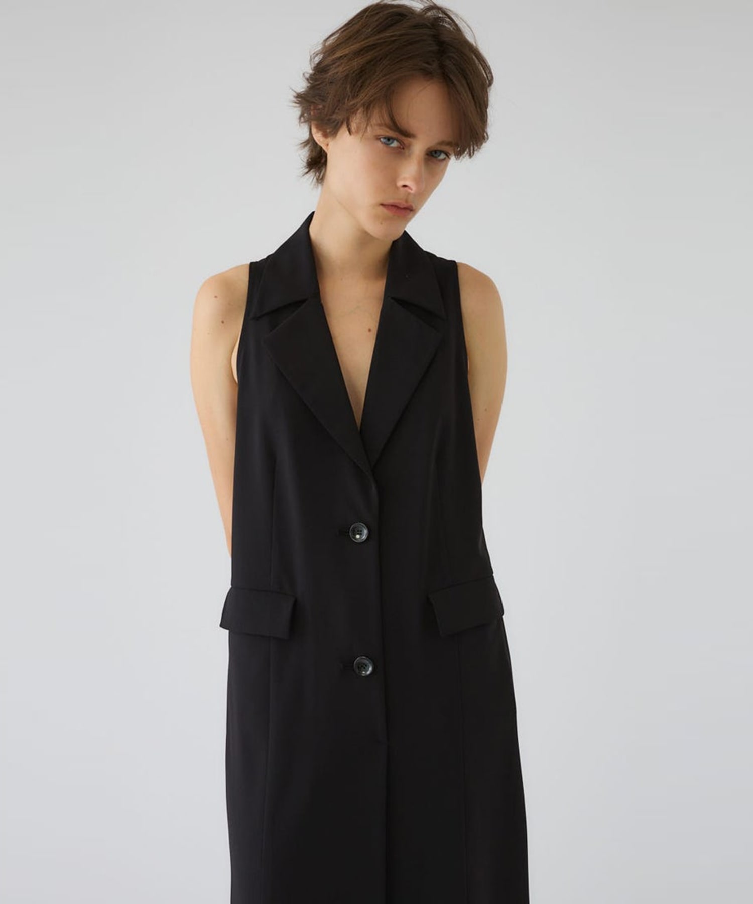 Halter neck tailored dress RIM.ARK