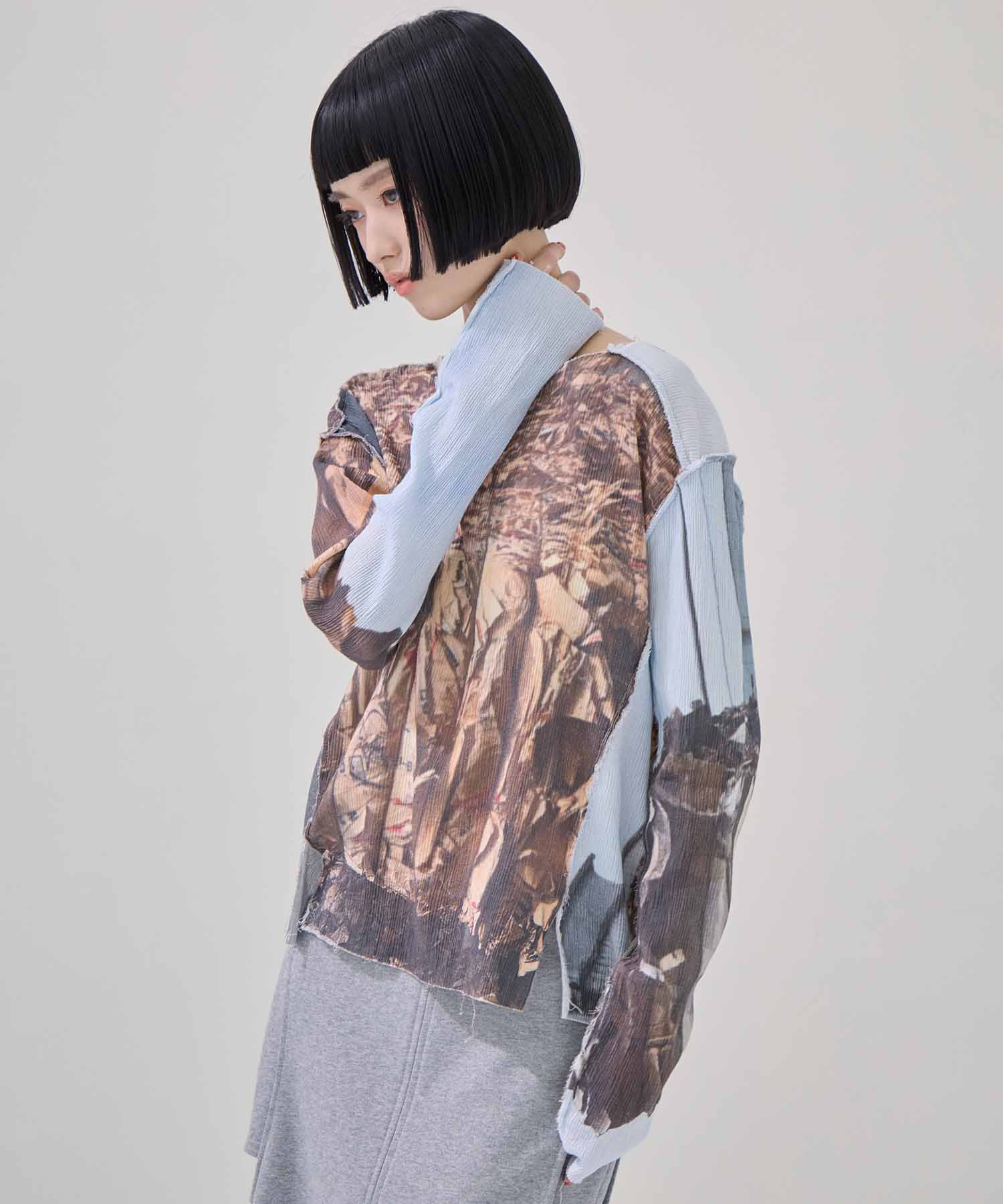 GRAPHIC YORYU LONG SLEEVE TEE kotohayokozawa