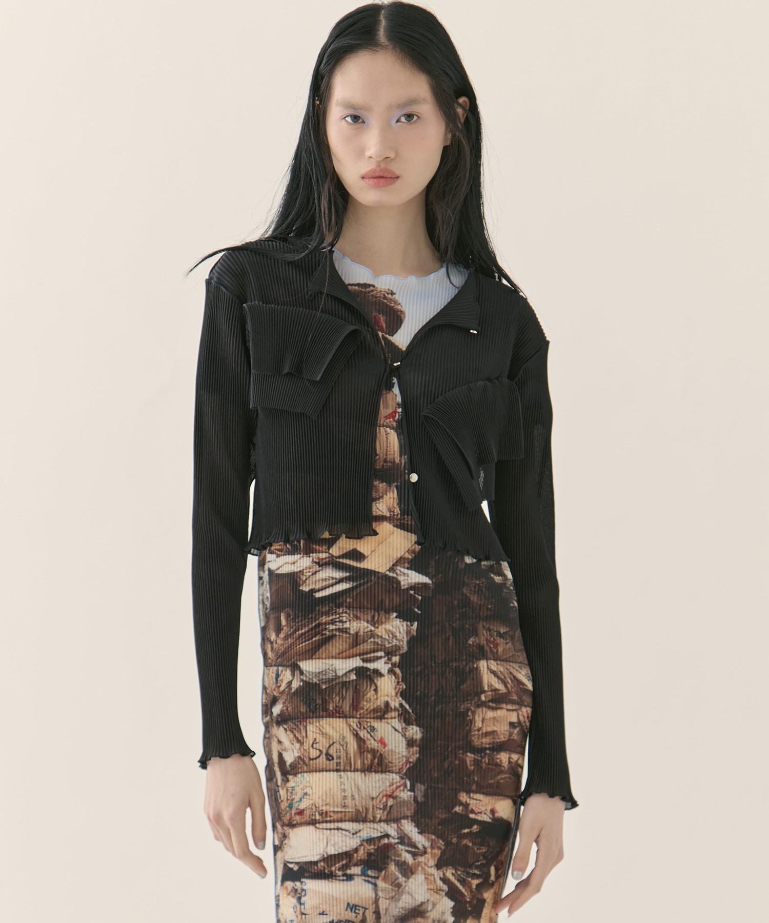 別注 SHEER CARDIGAN kotohayokozawa