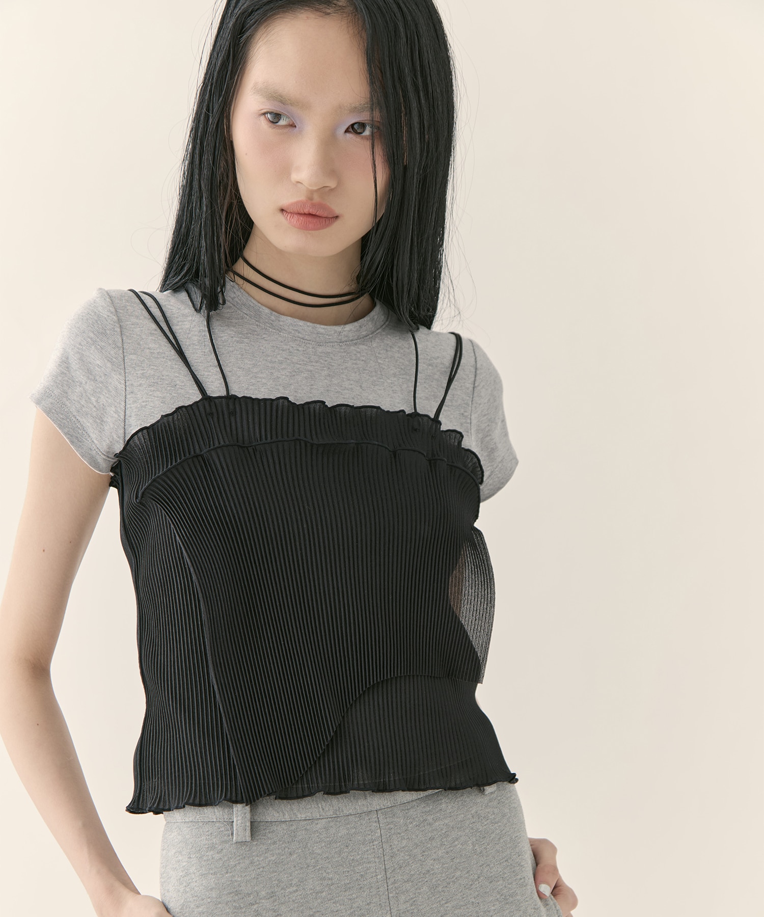 別注 SHEER CAMISOLE kotohayokozawa