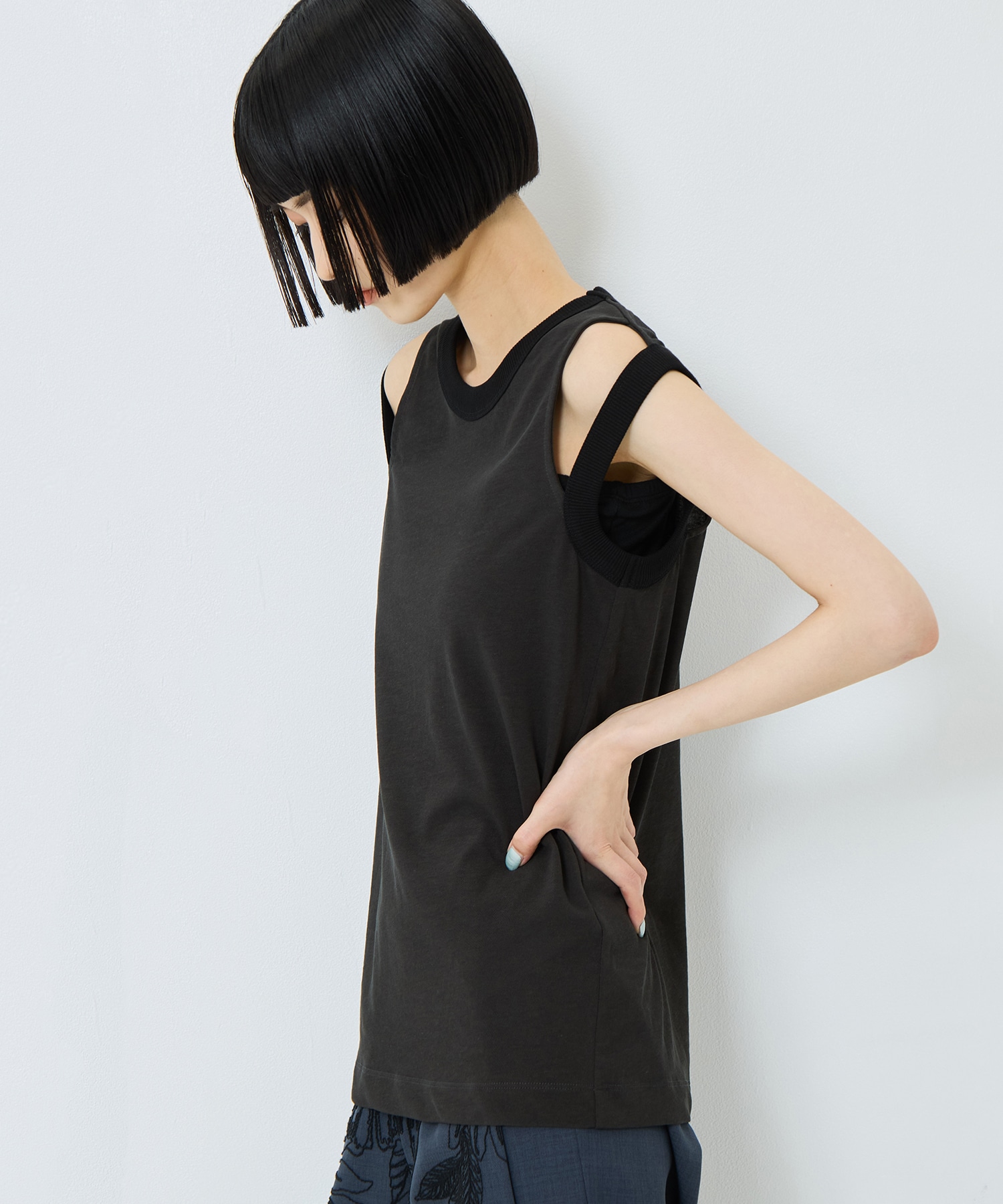EX.RINGER TANKTOP CINOH