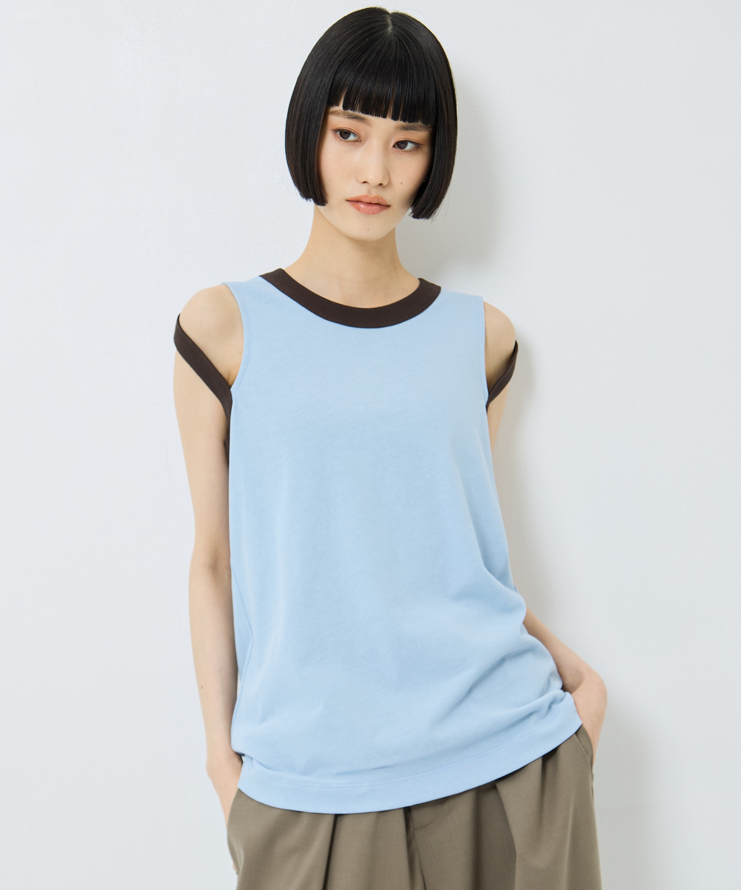 EX.RINGER TANKTOP CINOH