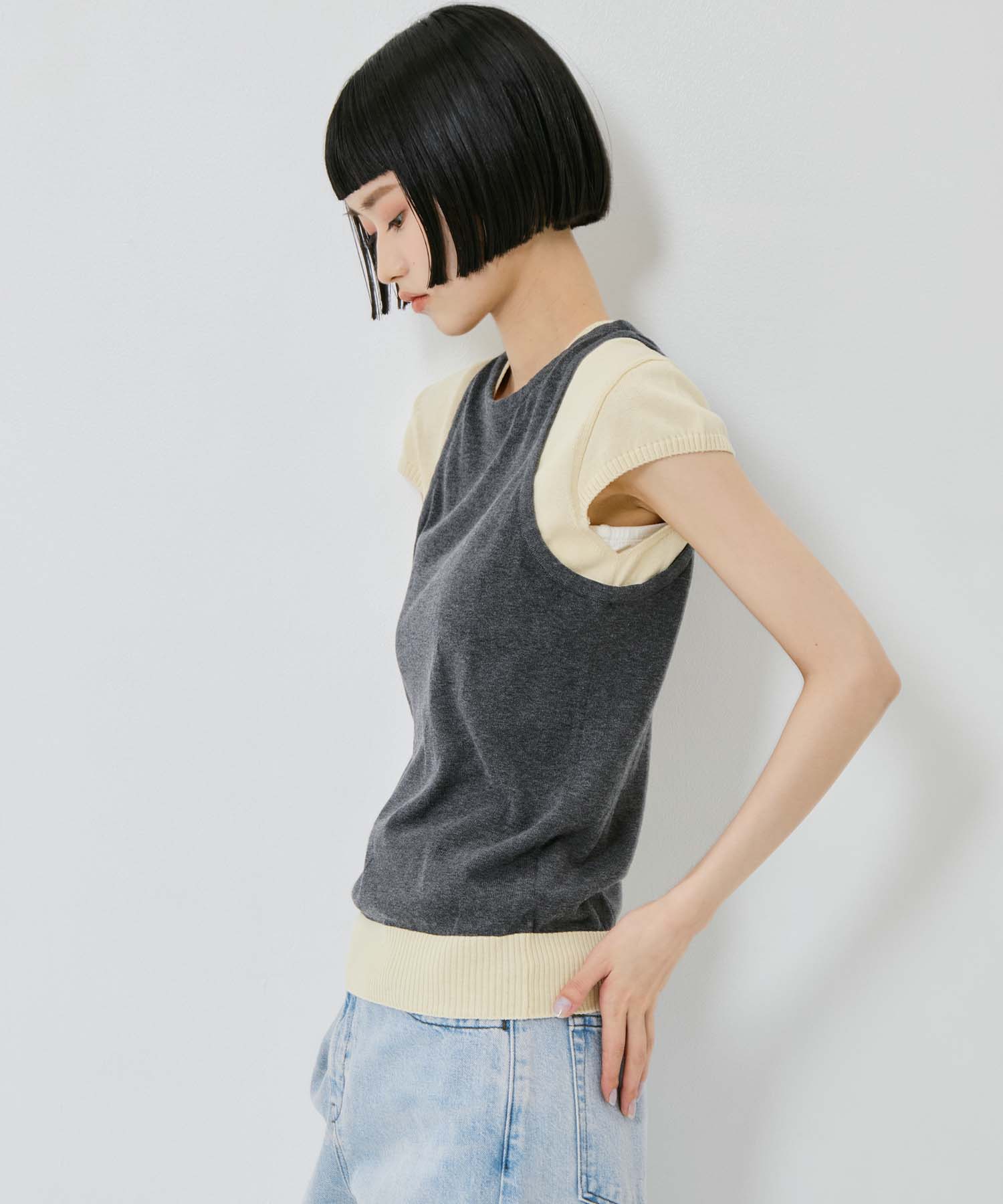 SAP-FK01-1001【レイヤードニット】 AKANE UTSUNOMIYA