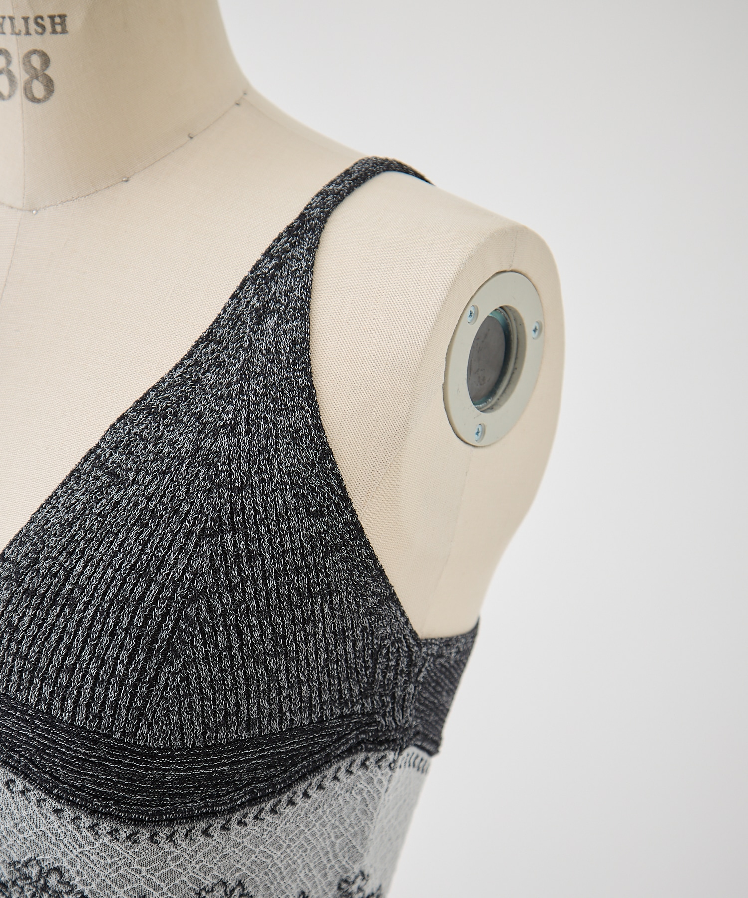 Floral Jacquard Knit Camisole Top Mame Kurogouchi